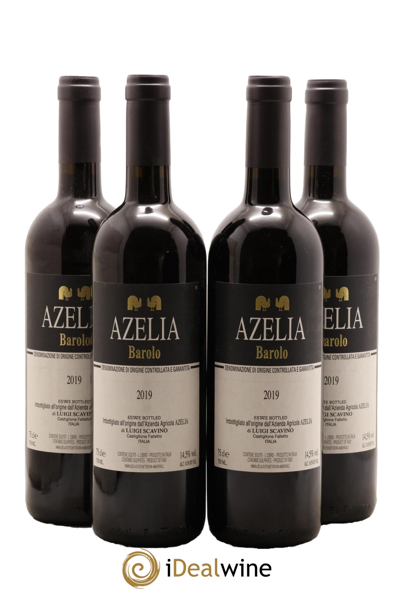 Barolo Azelia Luigi Scavino 2019 - Lot of 4 bottles - 0