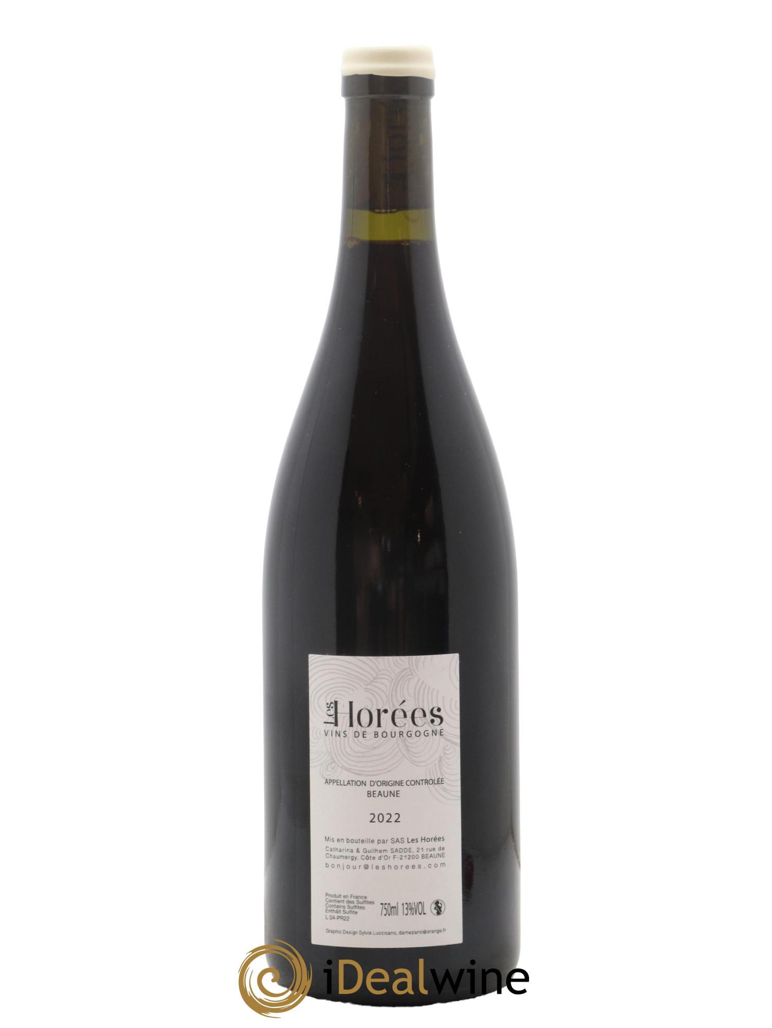 Beaune Les Prévolles Les Horées 2022 - Lotto di 1 bottiglia - 1