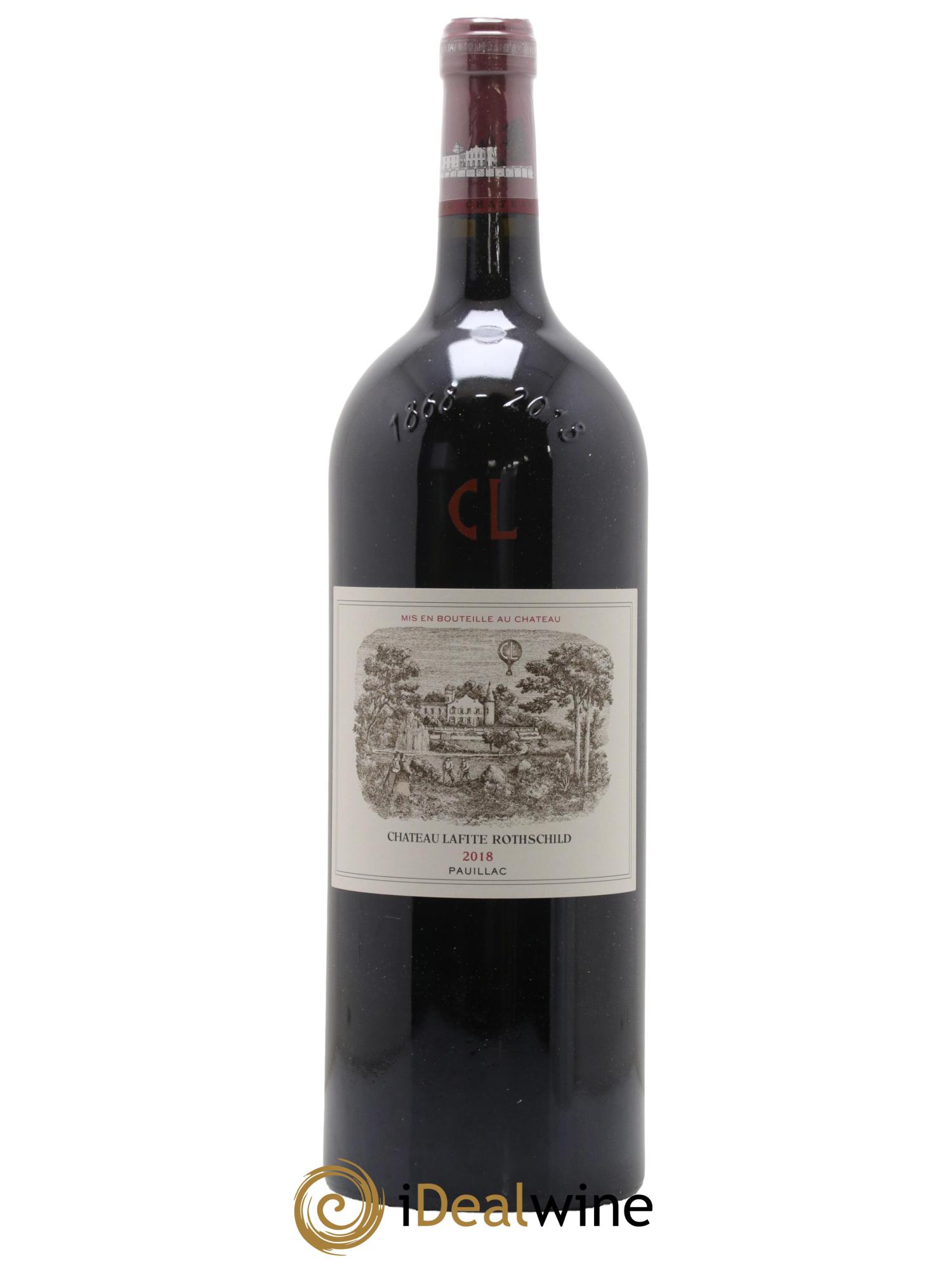 Coffret Almanach Château Lafite Rothschild 150 ans 1er Grand Cru Classé 2018 - Lot de 1 magnum - 1