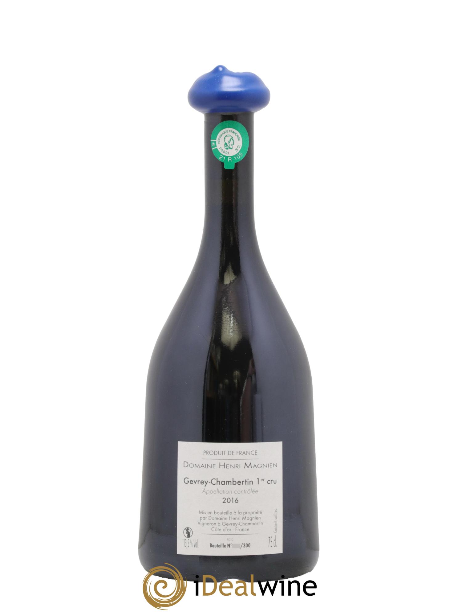 Gevrey-Chambertin 1er Cru 4 Carac'Terres Henri Magnien (Domaine) 2016 - Lotto di 1 bottiglia - 1