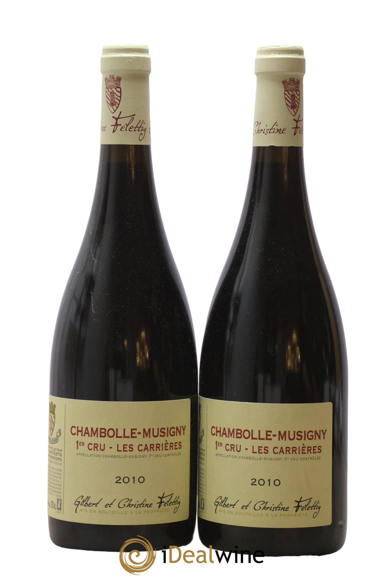 Chambolle-Musigny 1er Cru Les Carrières Felettig (Domaine) 2010 - Lot de 2 bouteilles - 0