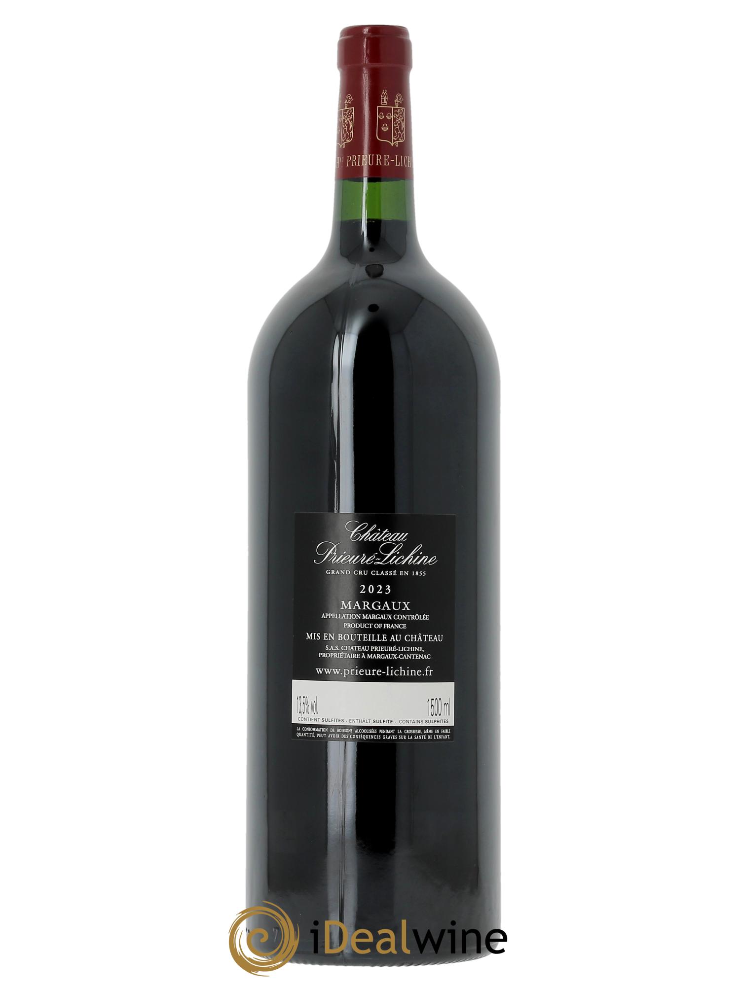 Château Prieuré Lichine 4ème Grand Cru Classé (Cassetta in legno a partire da 6 mg) 2023 - Lotto di 1 magnum - 1