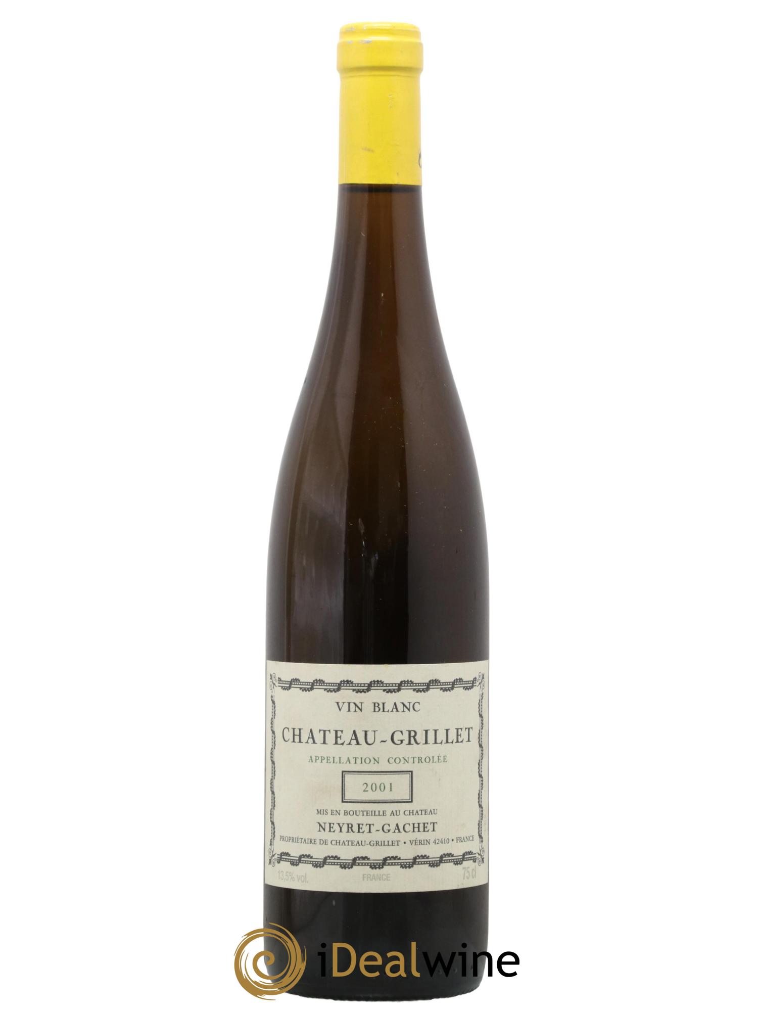 Château Grillet Château-Grillet Neyret-Gachet 2001 - Lot de 1 bouteille - 0