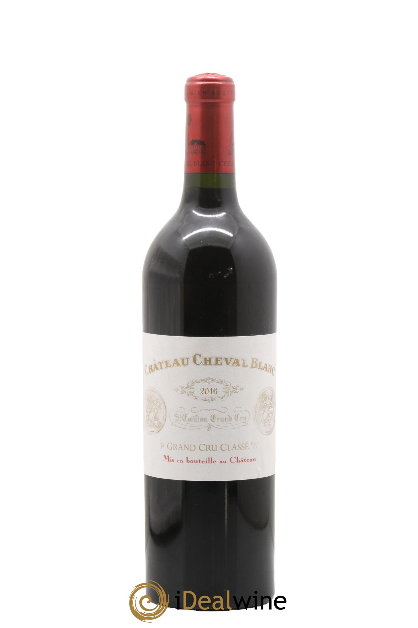 Château Cheval Blanc 1er Grand Cru Classé A 2016 - Lot de 1 bouteille - 0