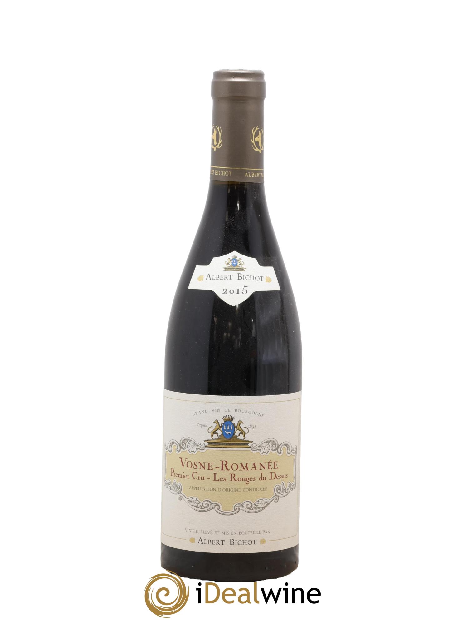 Vosne-Romanée 1er Cru Les Rouges Clos Frantin - Albert Bichot 2015 - Lot de 1 bouteille - 0