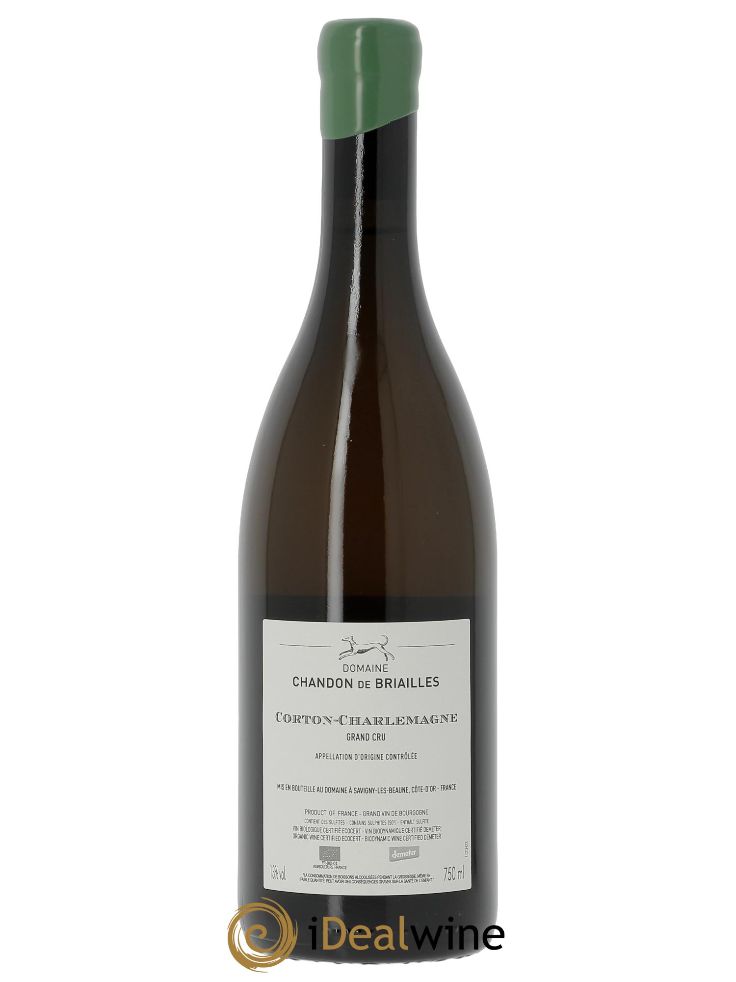 Corton-Charlemagne Grand Cru Chandon de Briailles  2023 - Lot de 1 bouteille - 1