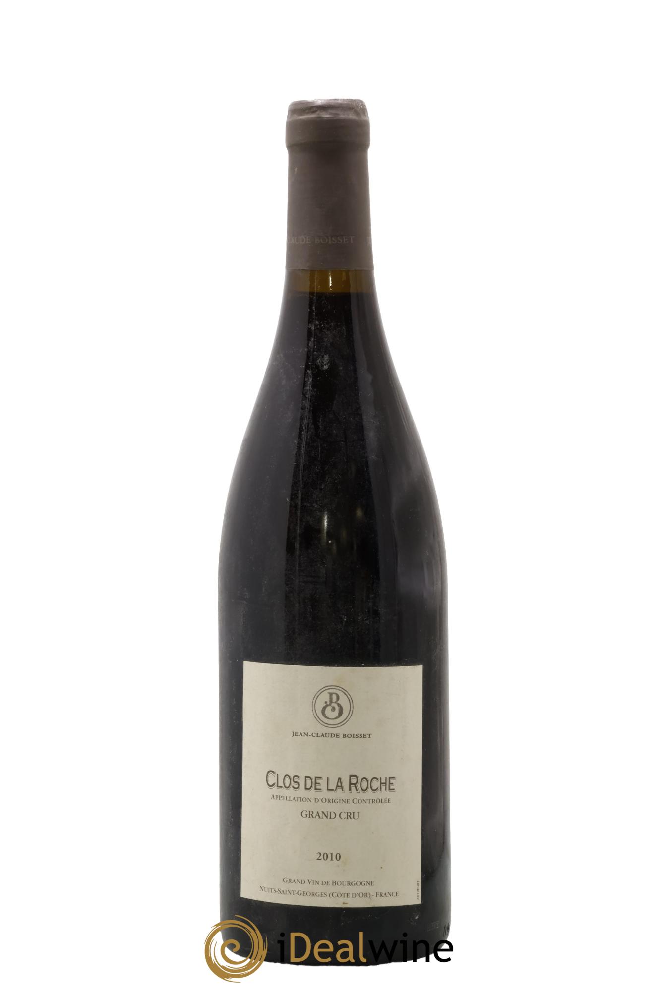 Clos de la Roche Grand Cru Jean-Claude Boisset 2010 - Lot de 1 bouteille - 0