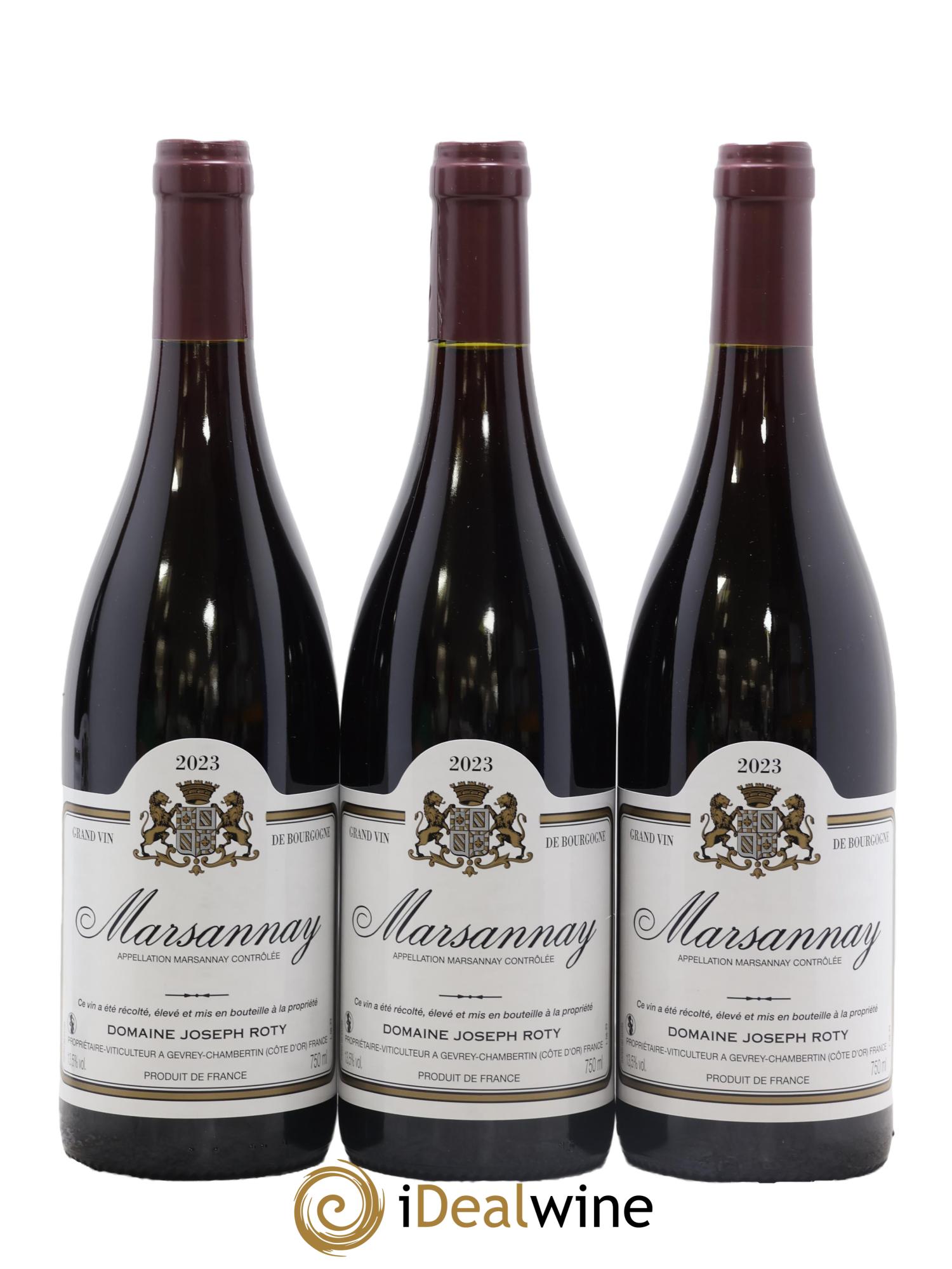 Marsannay Joseph Roty (Domaine) 2023 - Lot de 3 bouteilles - 0