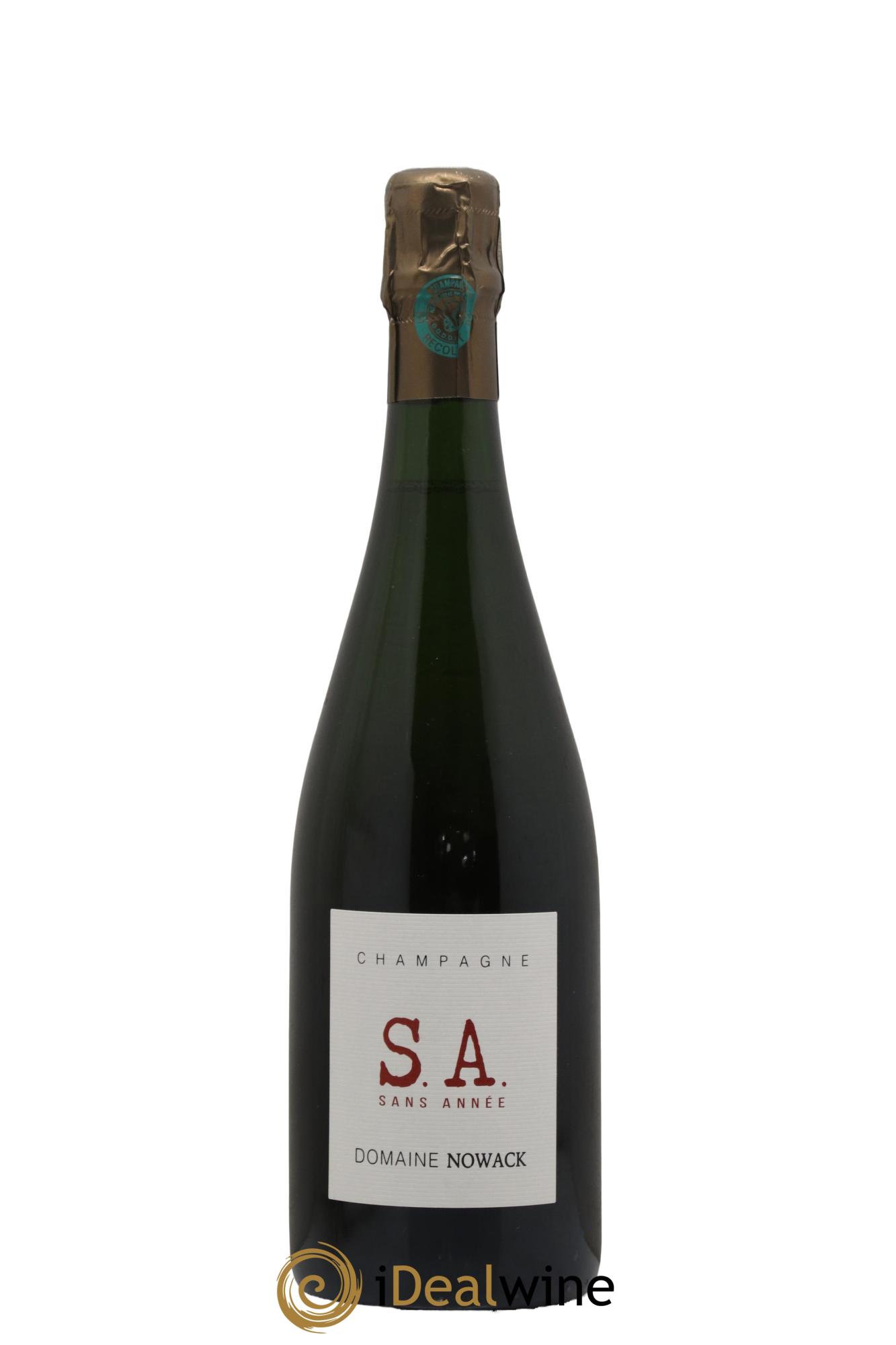 Champagne SA Nowack - Lot de 1 bouteille - 0