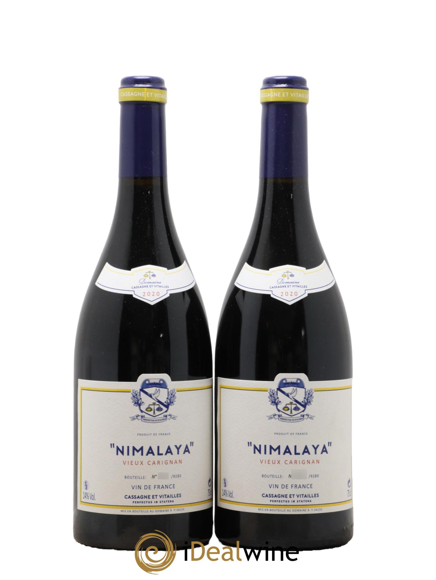 Vin de France Nimalaya Domaine Cassagne et Vitailles 2020 - Lot de 2 bouteilles - 0