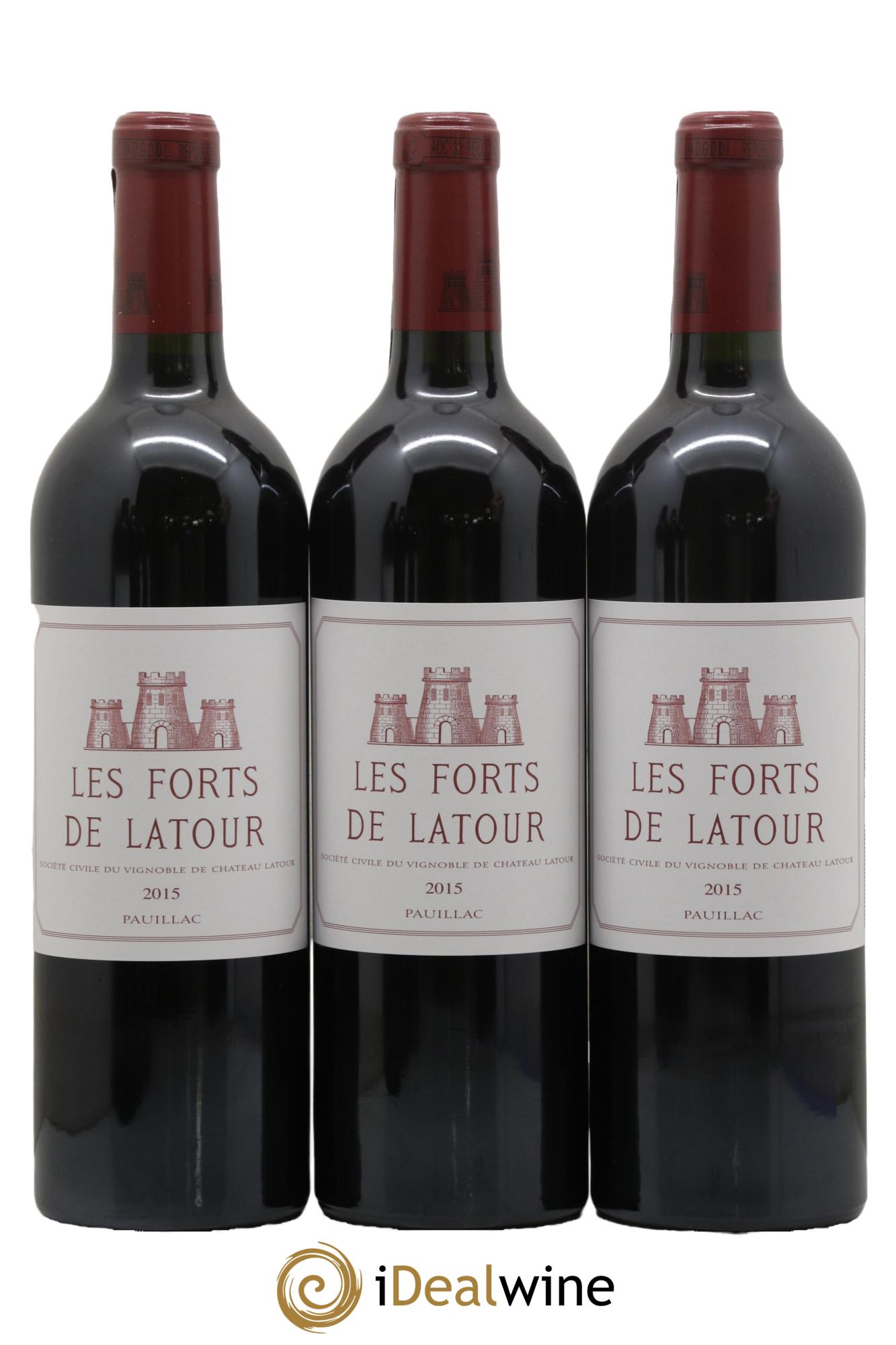 Les Forts de Latour Second Vin 2015 - Posten von 6 Flaschen - 1