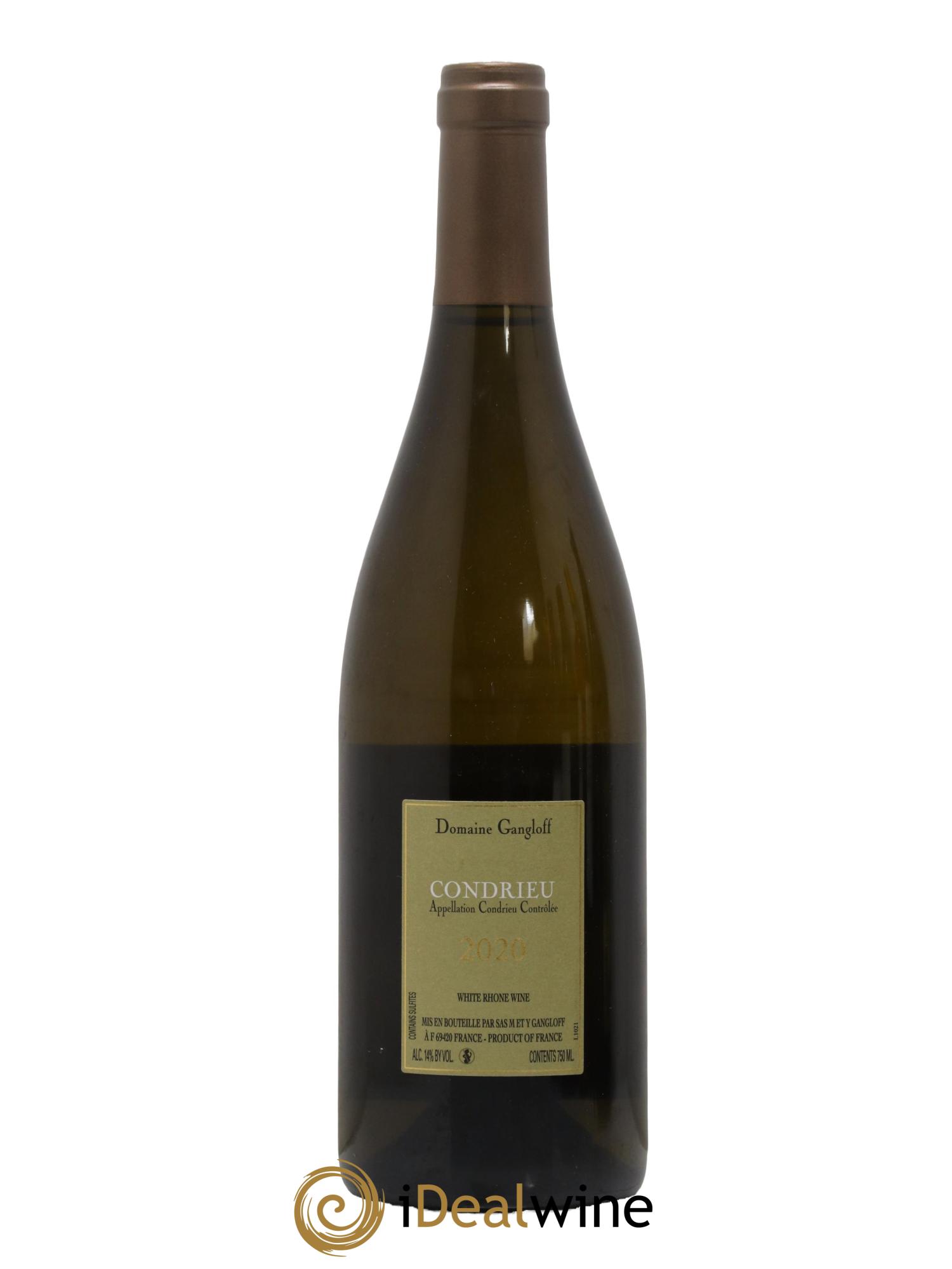Condrieu Domaine Gangloff (Domaine) 2020 - Lot de 1 bouteille - 1