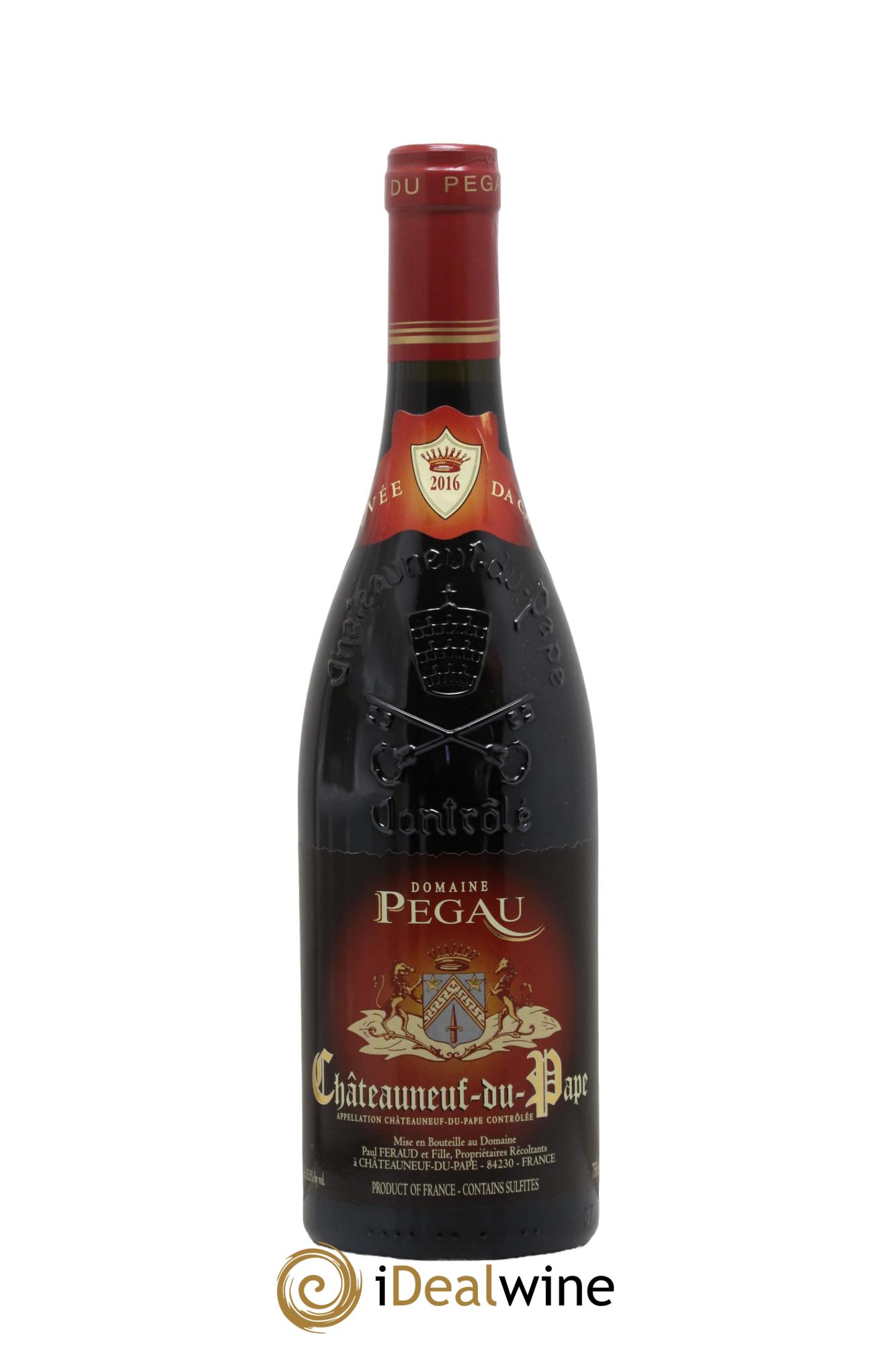 Châteauneuf-du-Pape Domaine du Pégau Cuvée Da Capo Paul et Laurence Féraud 2016 - Posten von 1 Flasche - 0