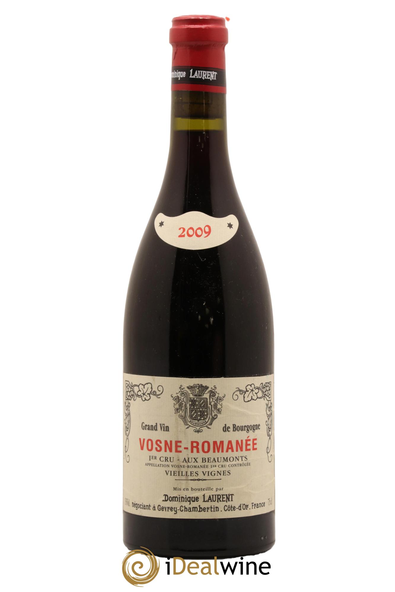 Vosne-Romanée 1er Cru Aux Beaumonts Vieilles Vignes Dominique Laurent 2009 - Lot de 1 bouteille - 0