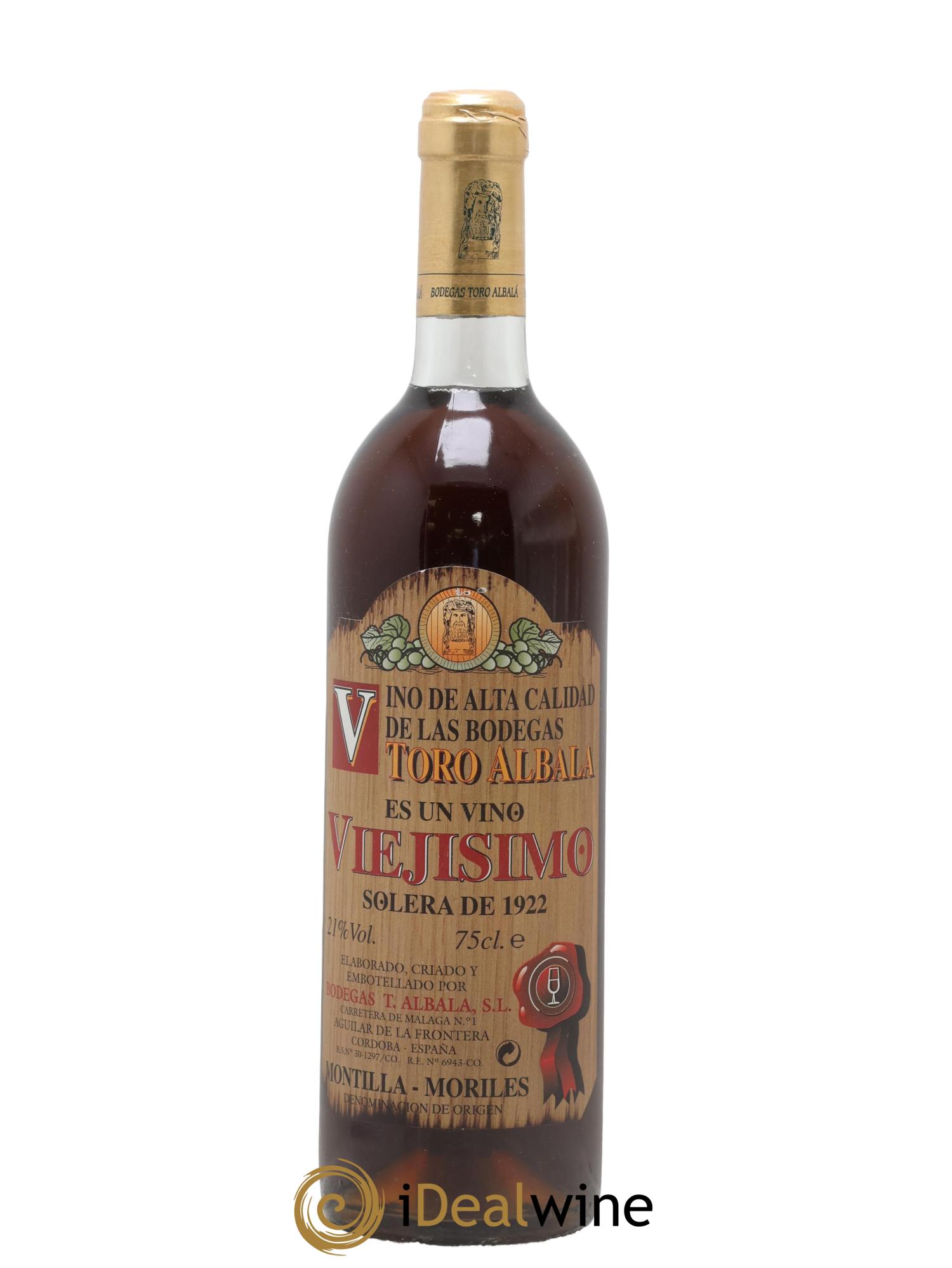 Montilla Moriles Toro Albala Solera 1922 - Lot of 1 bottle - 0