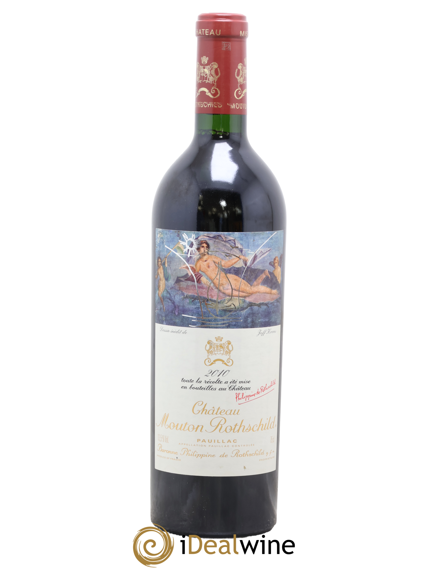 Château Mouton Rothschild 1er Grand Cru Classé 2010 - Lot de 1 bouteille - 0