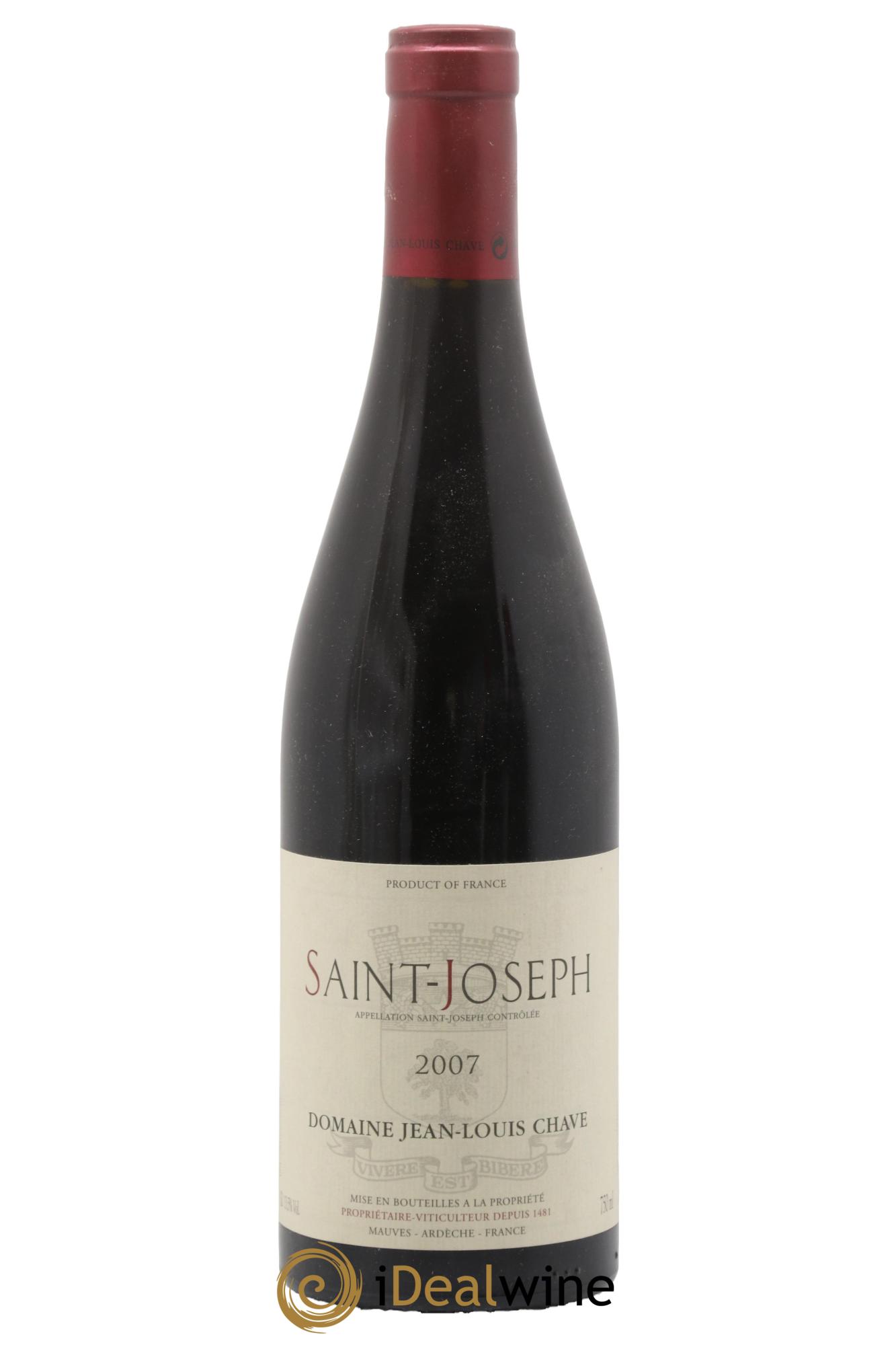 Saint-Joseph Jean-Louis Chave 2007 - Lotto di 1 bottiglia - 0