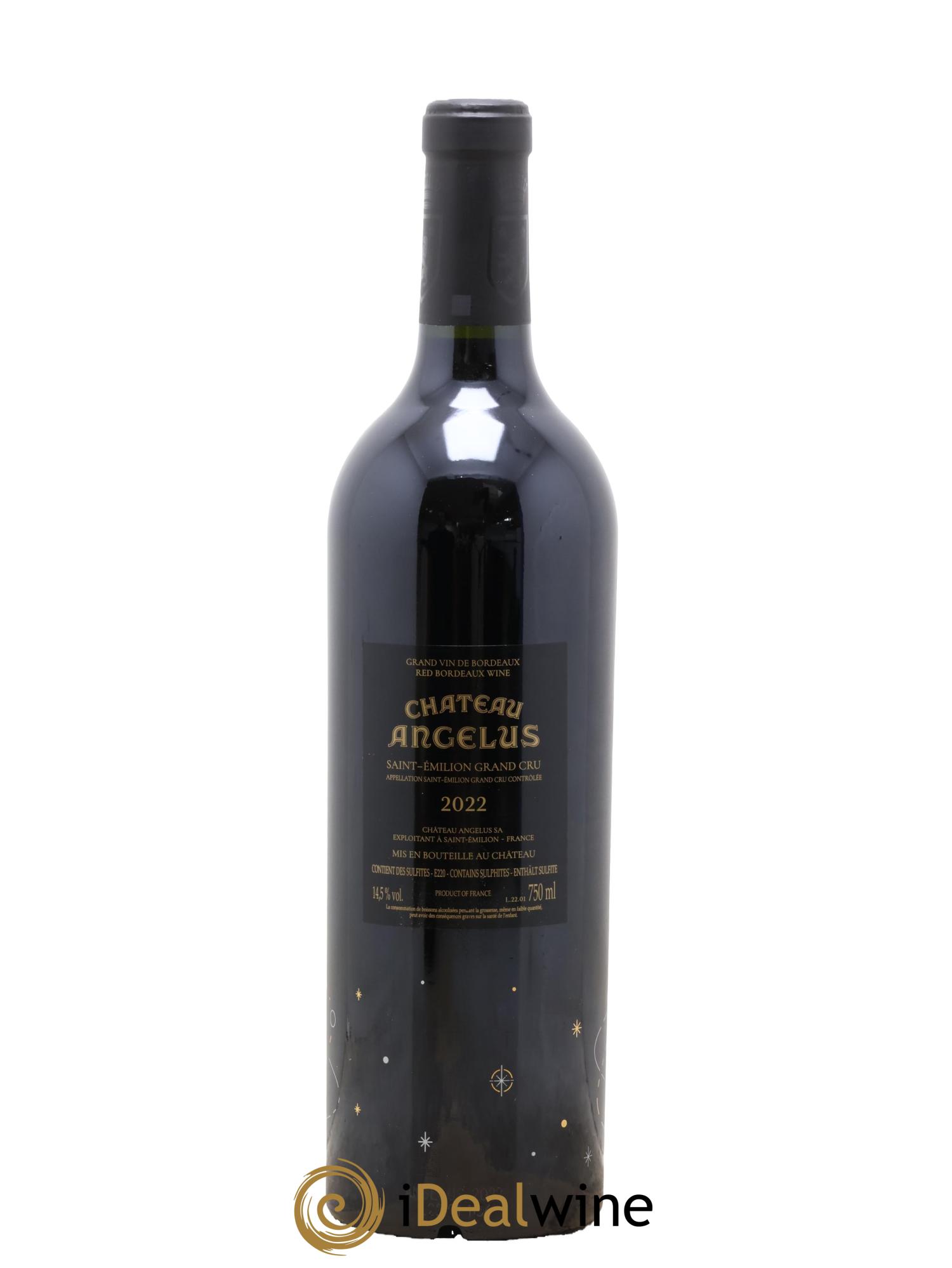 Château Angélus 1er Grand Cru Classé A 2022 - Lot of 1 bottle - 2
