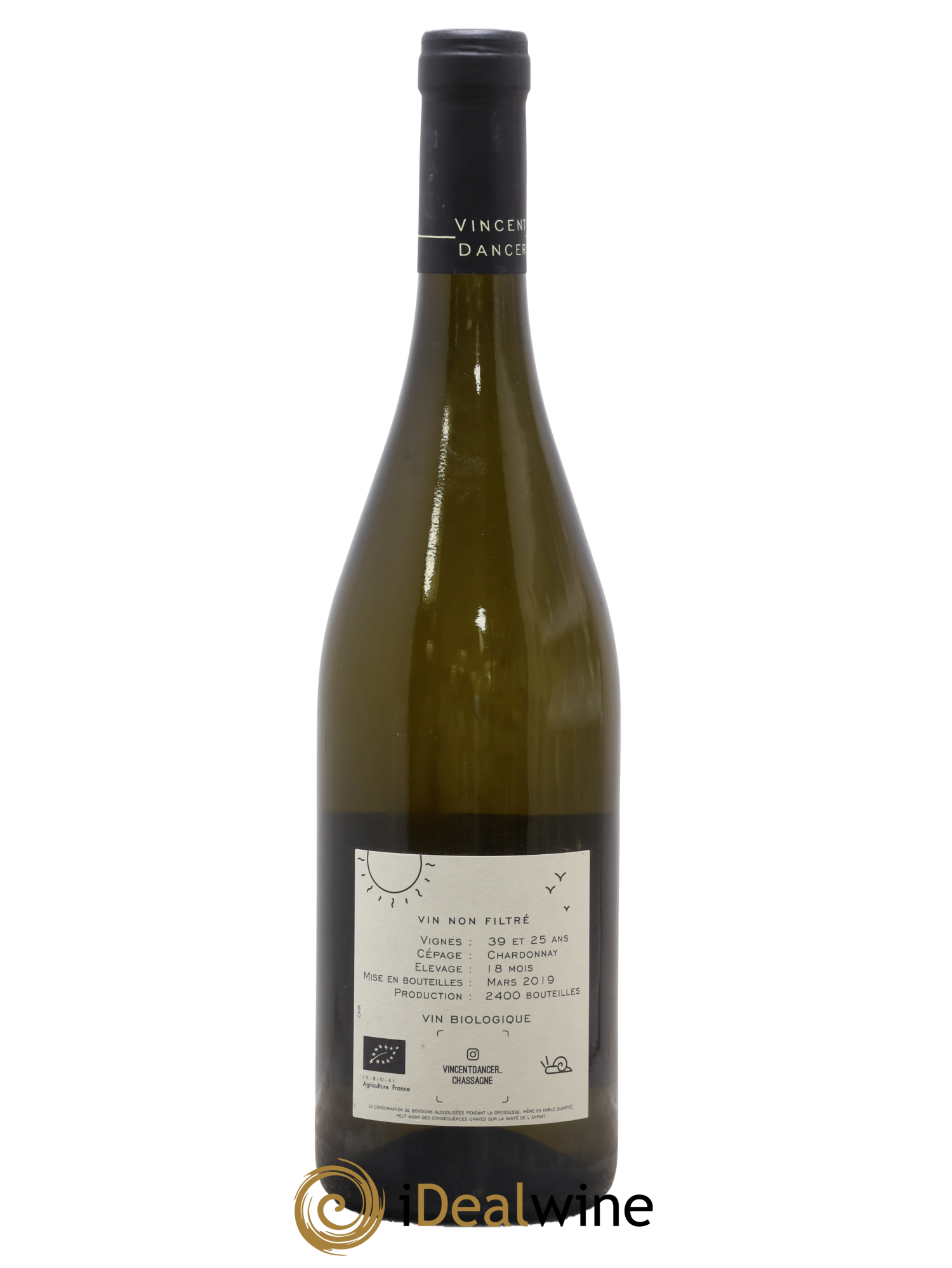 Chassagne-Montrachet 1er Cru La Romanée Vincent Dancer 2017 - Posten von 1 Flasche - 1