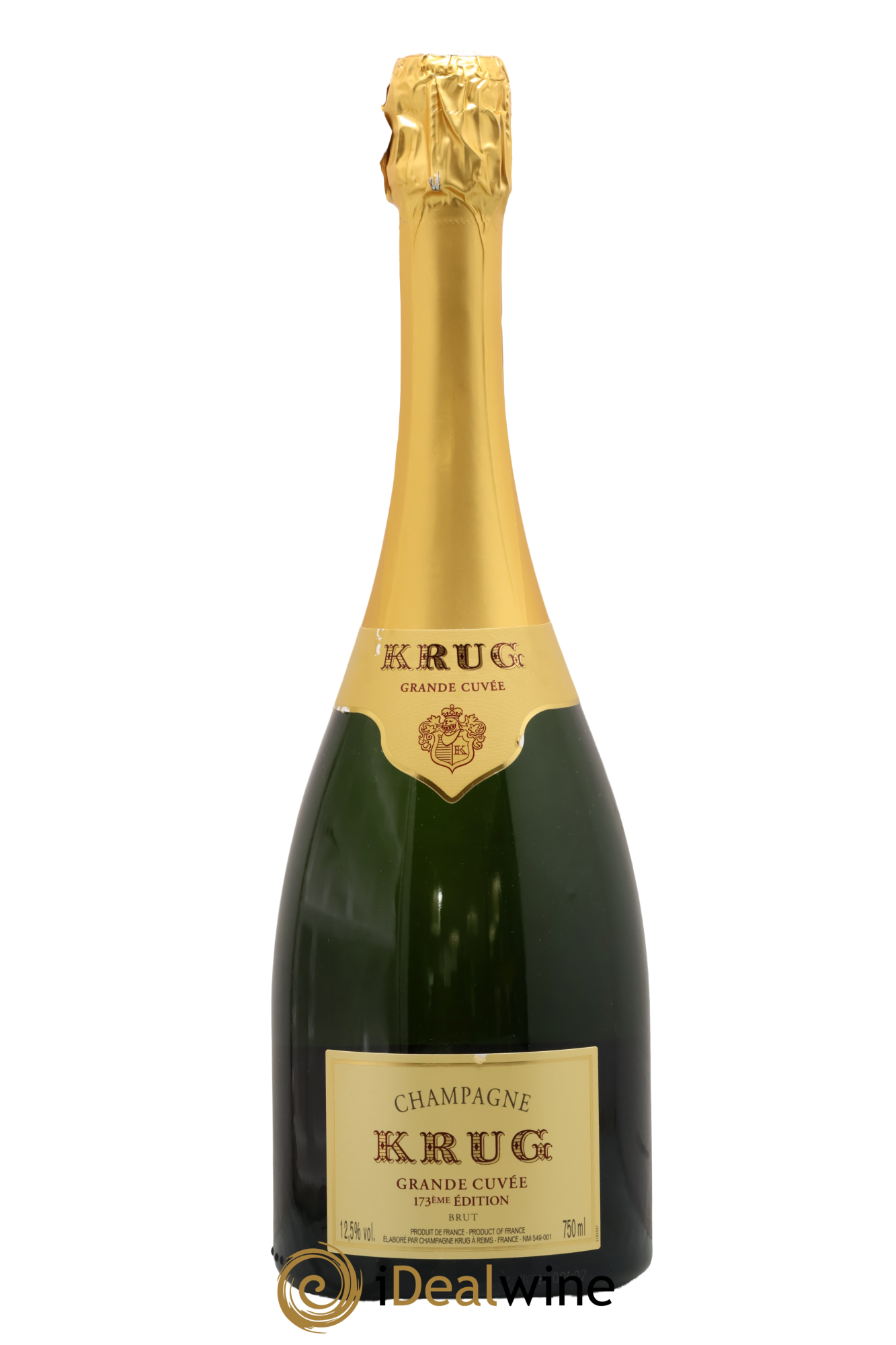 Grande Cuvée Brut - 173ème édition Krug - Posten von 1 Flasche - 0