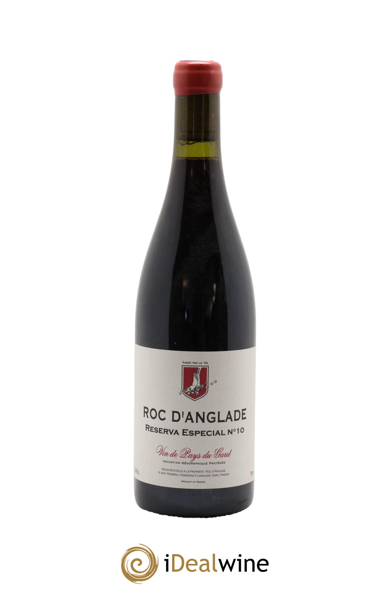 IGP Pays du Gard Roc d'Anglade Réserva Especial N°10 Rémy Pédréno - Lot of 1 bottle - 0