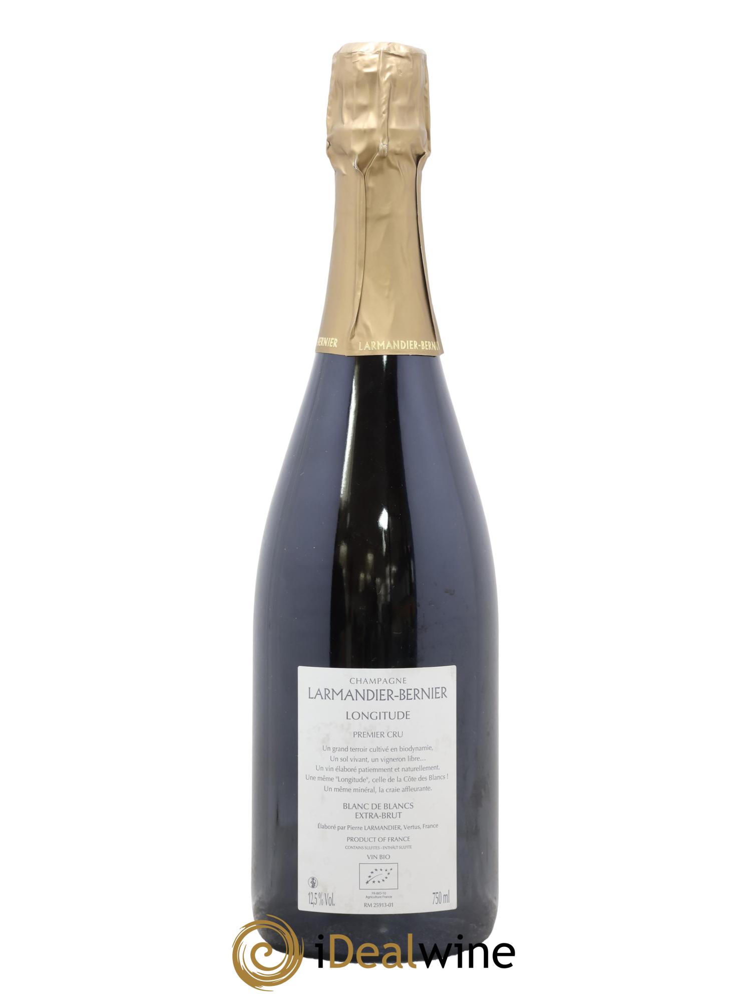 Longitude Blanc de Blancs 1er Cru Extra-Brut Larmandier-Bernier - Posten von 1 Flasche - 1
