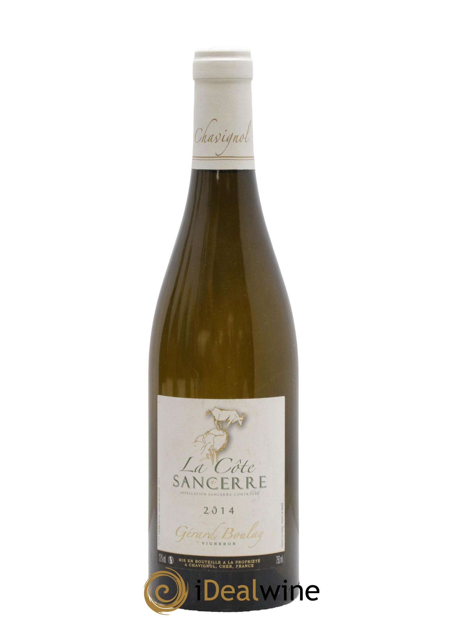 Sancerre La Côte Gérard Boulay 2014 - Lot of 1 bottle - 0