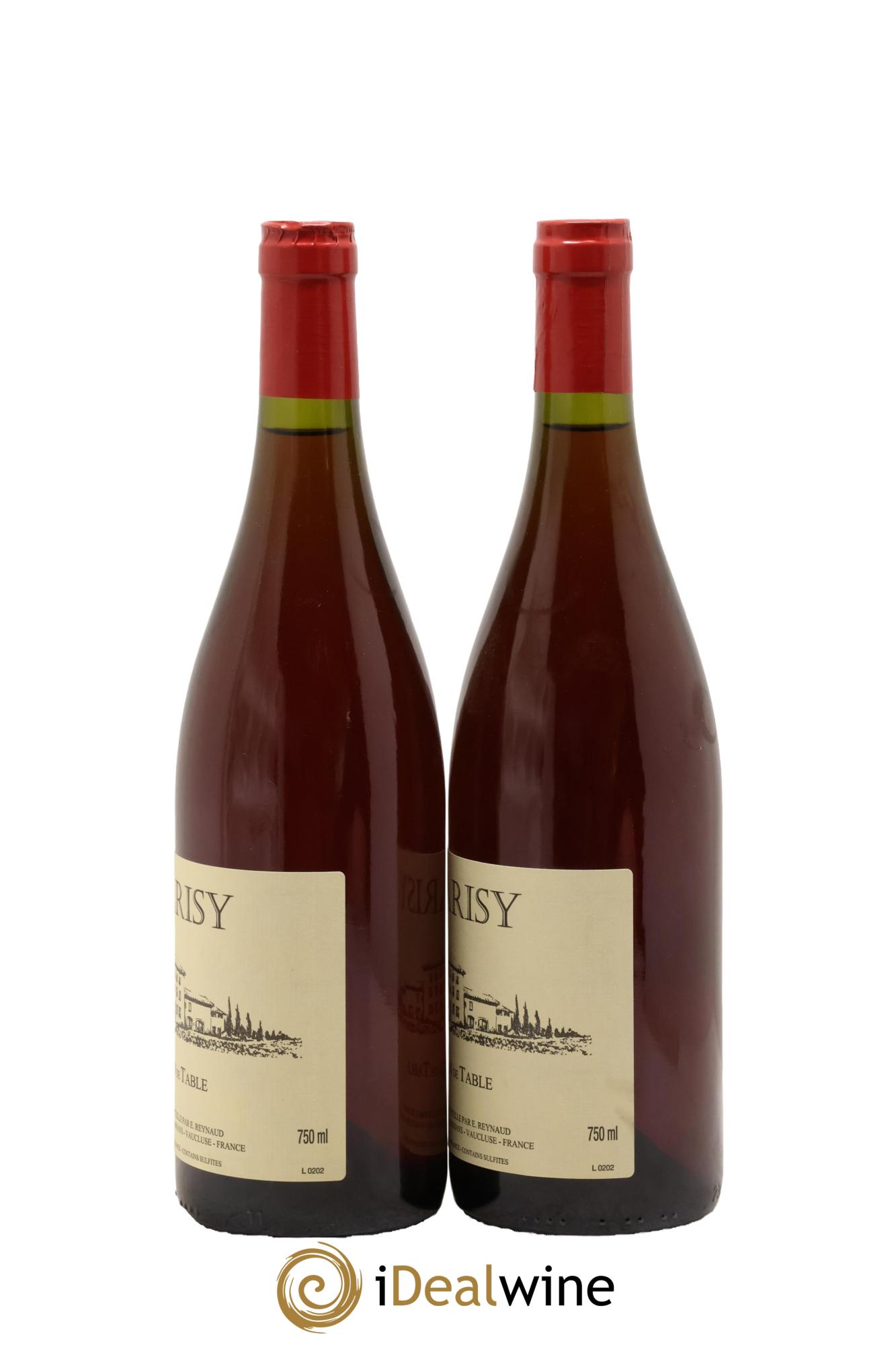 Vin de Table Parisy  Emmanuel Reynaud 2020 - Posten von 2 Flaschen - 1