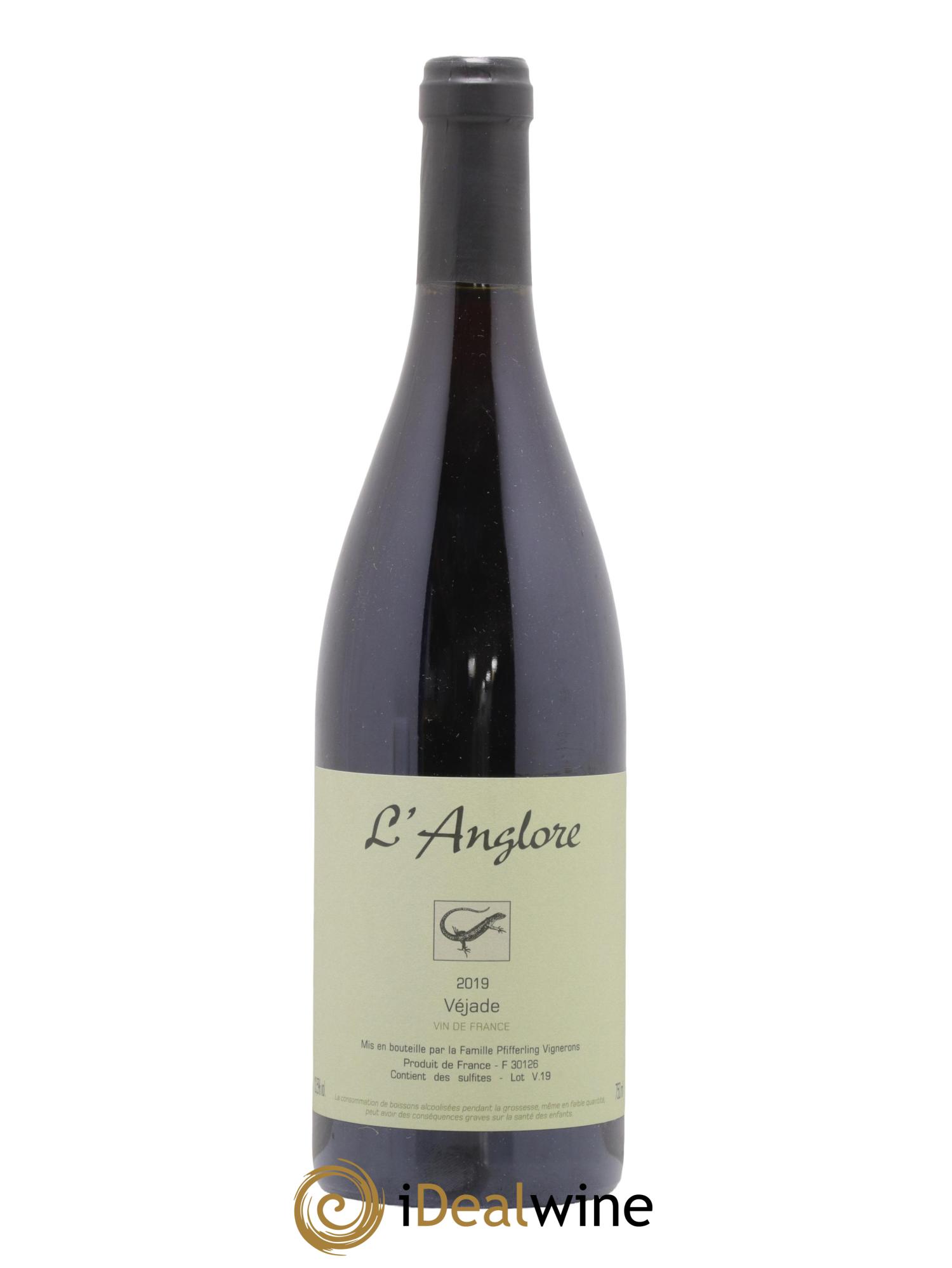 Vin de France Véjade L'Anglore 2019 - Lotto di 1 bottiglia - 0