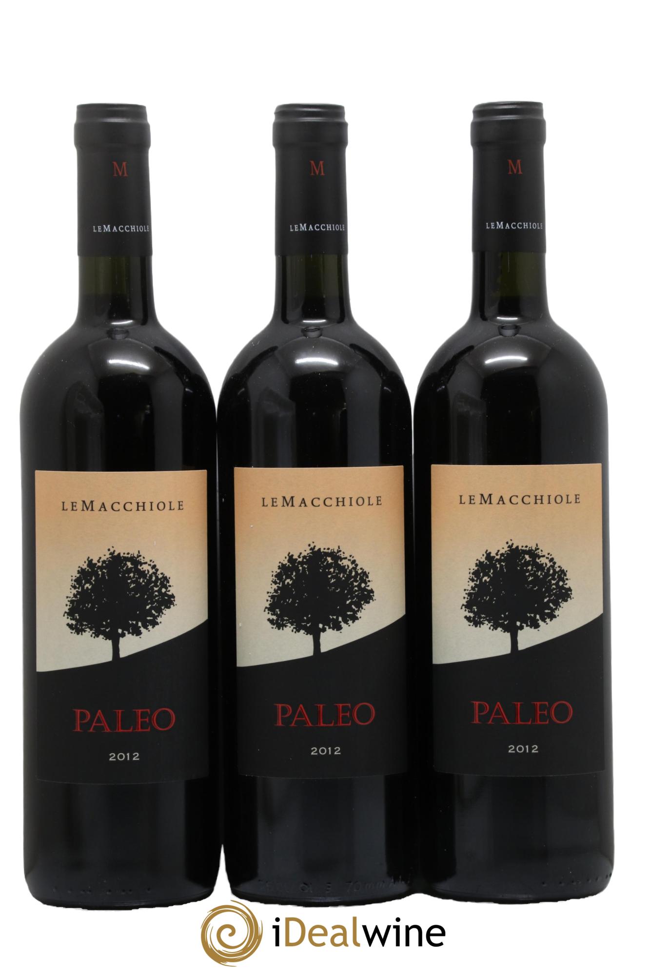 Toscana IGT Le Macchiole Paleo Rosso 2012 - Lot de 3 bouteilles - 0