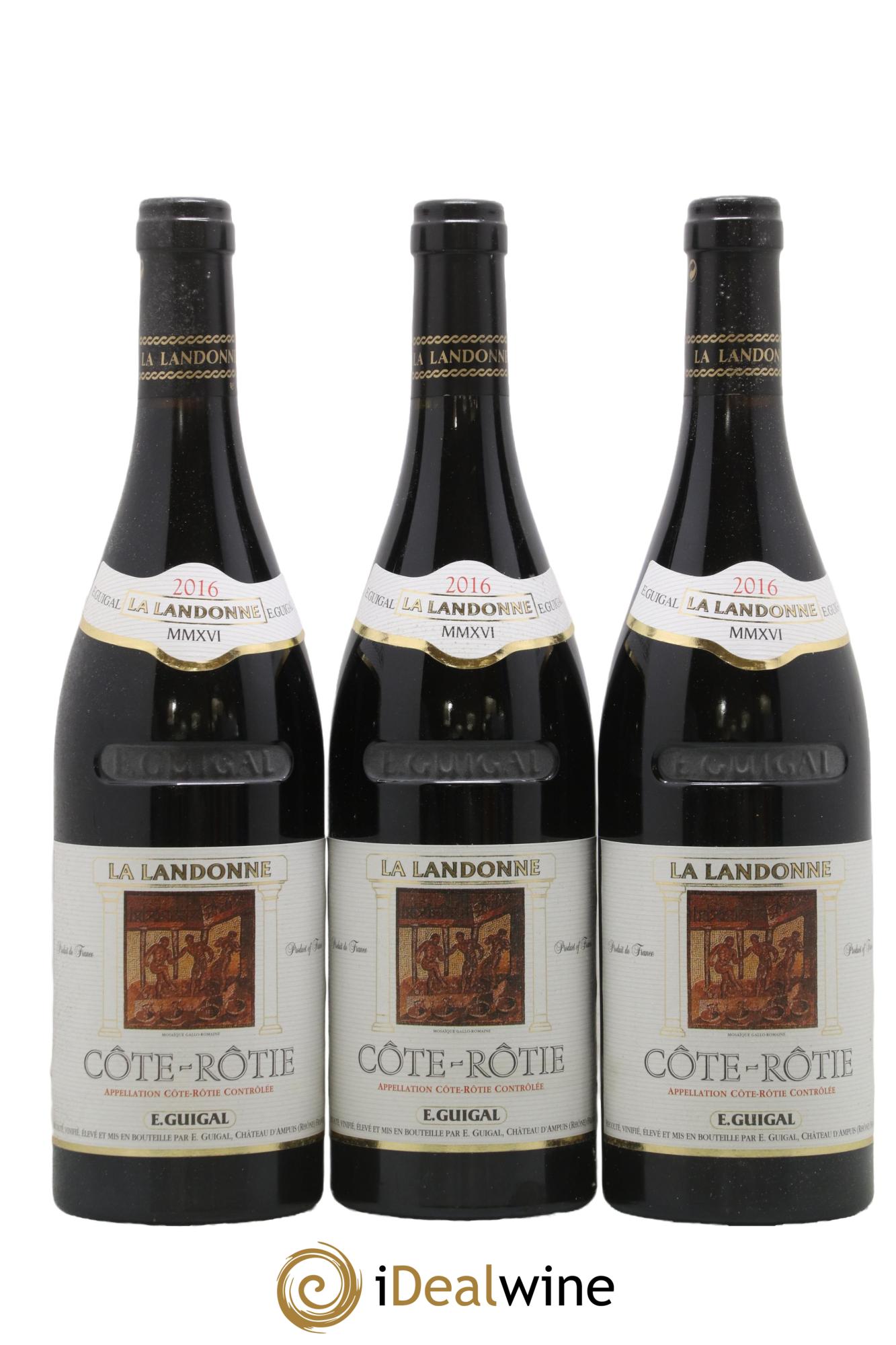 Côte-Rôtie La Landonne Guigal 2016 - Lot of 6 bottles - 3