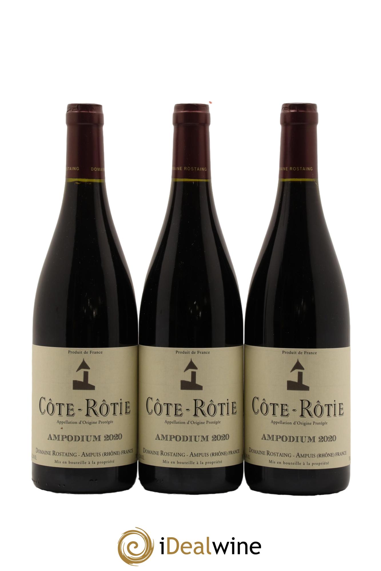 Côte-Rôtie Ampodium René Rostaing 2020 - Lotto di 3 bottiglie - 0