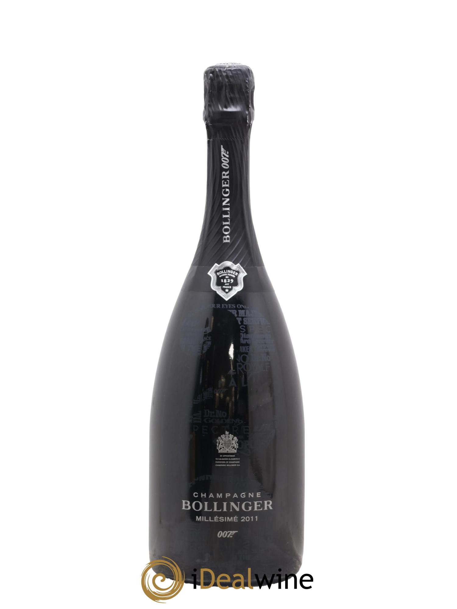 James Bond 007 Bollinger 2011 - Lot de 1 bouteille - 0