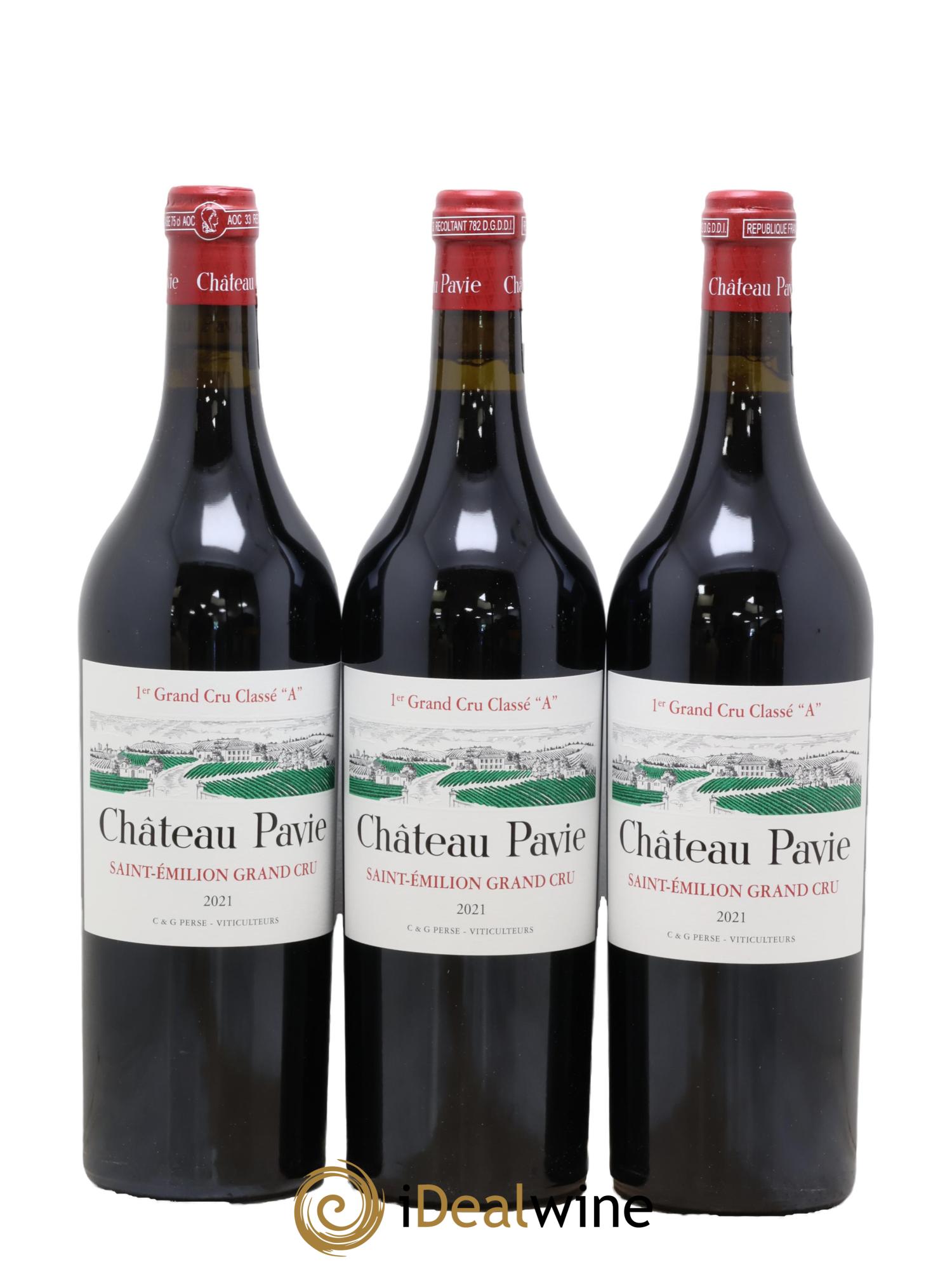 Château Pavie 1er Grand Cru Classé A 2021 - Lot de 6 bouteilles - 3