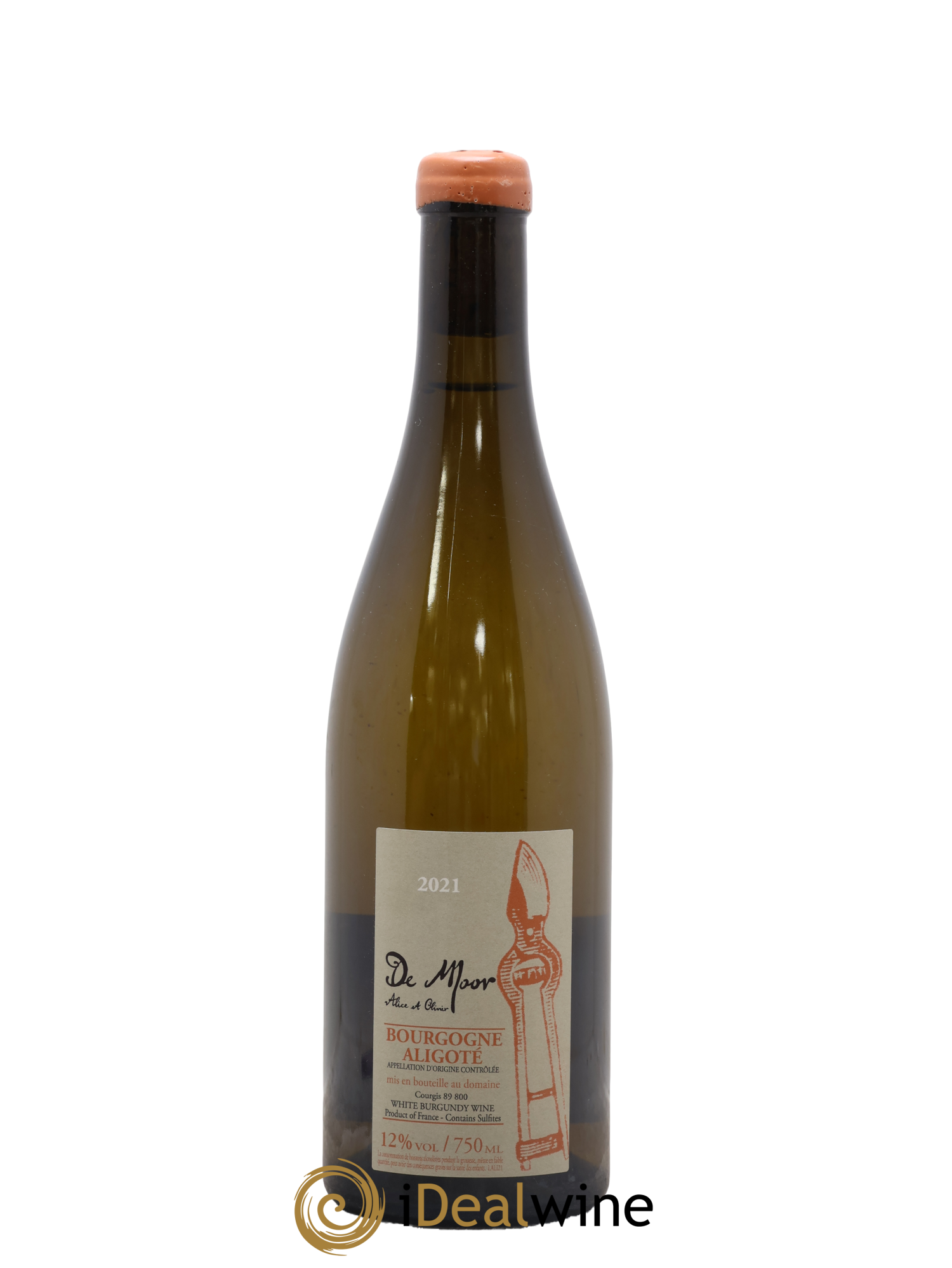Bourgogne Aligoté Alice et Olivier De Moor 2021 - Posten von 1 Flasche - 0