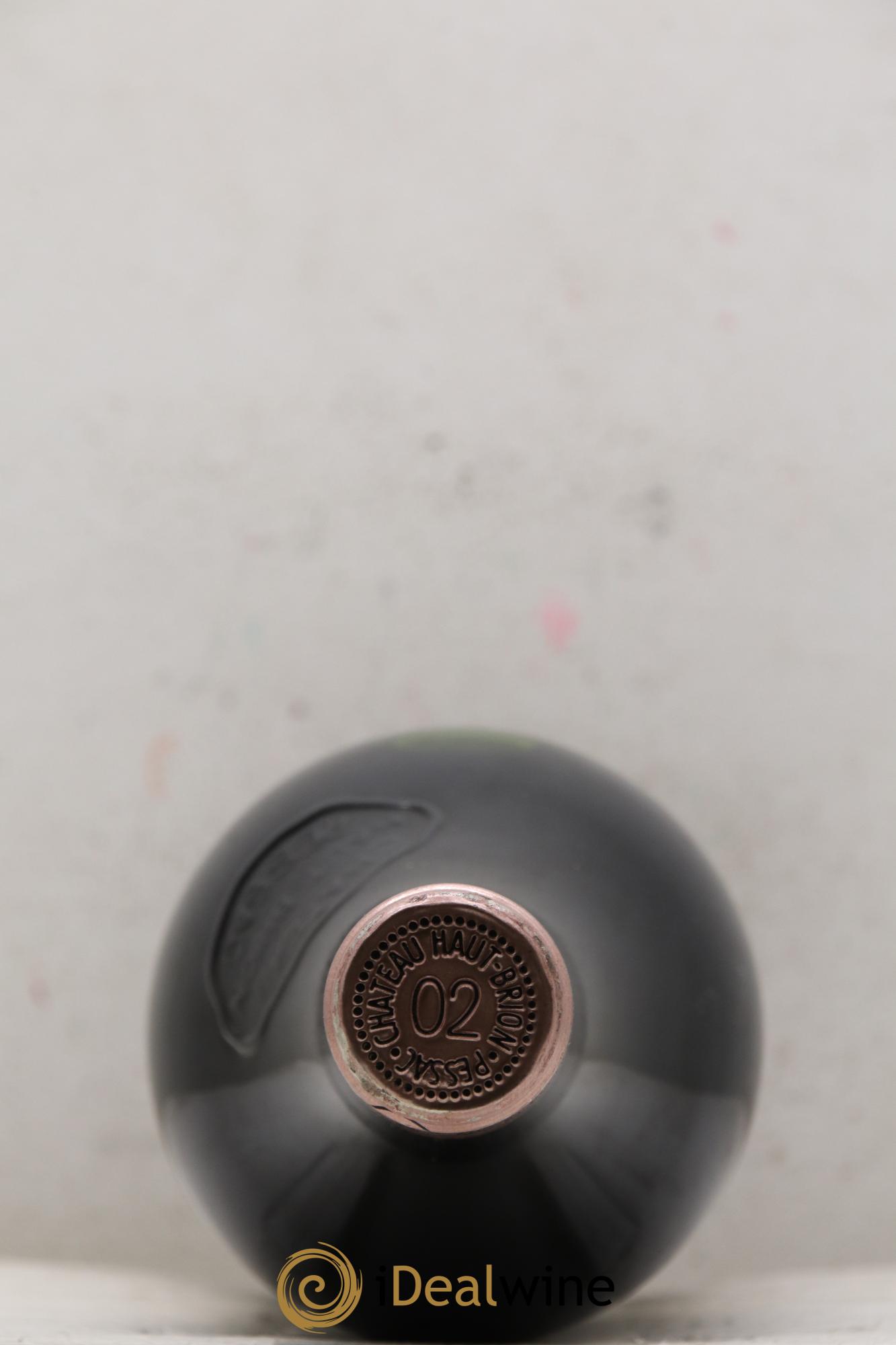 Château Haut Brion 1er Grand Cru Classé 2002 - Lot de 2 bouteilles - 1