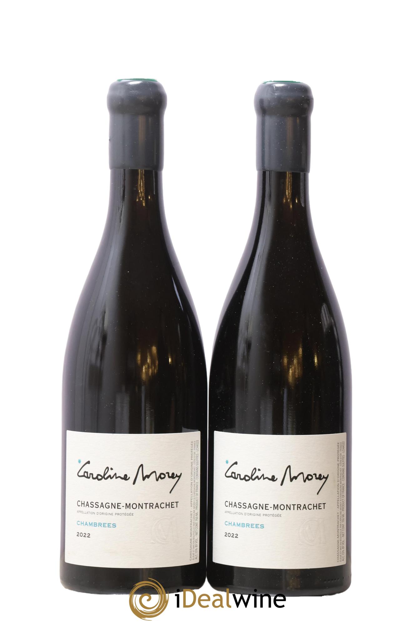 Chassagne-Montrachet Chambrées Caroline Morey 2022 - Lot de 2 bouteilles - 0