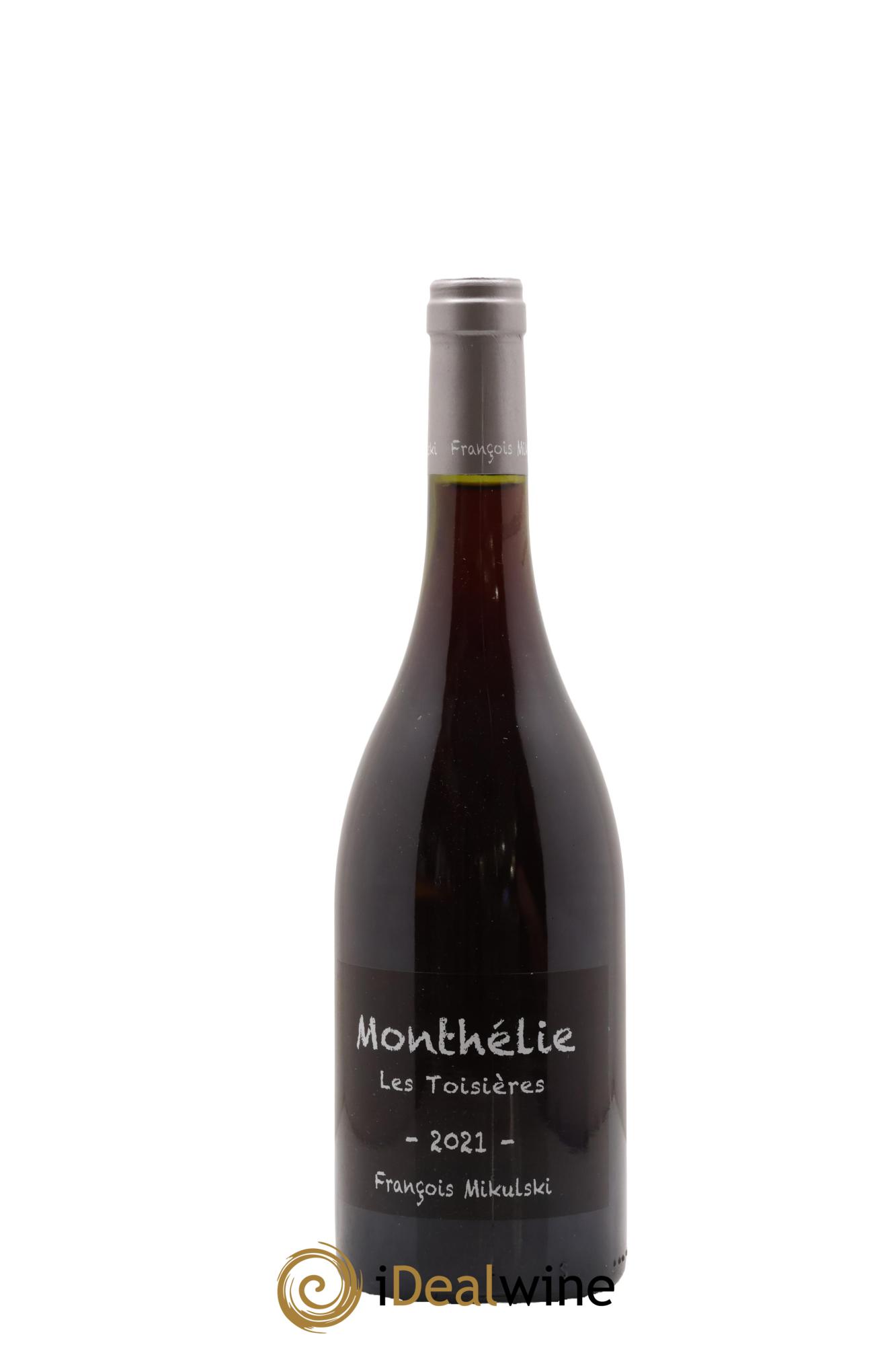 Monthélie Les Toisières François Mikulski 2021 - Lot de 1 bouteille - 0