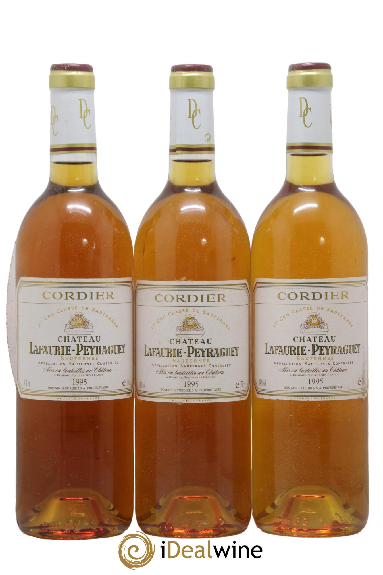 Château Lafaurie-Peyraguey 1er Grand Cru Classé 1995 - Lot de 12 bouteilles - 2