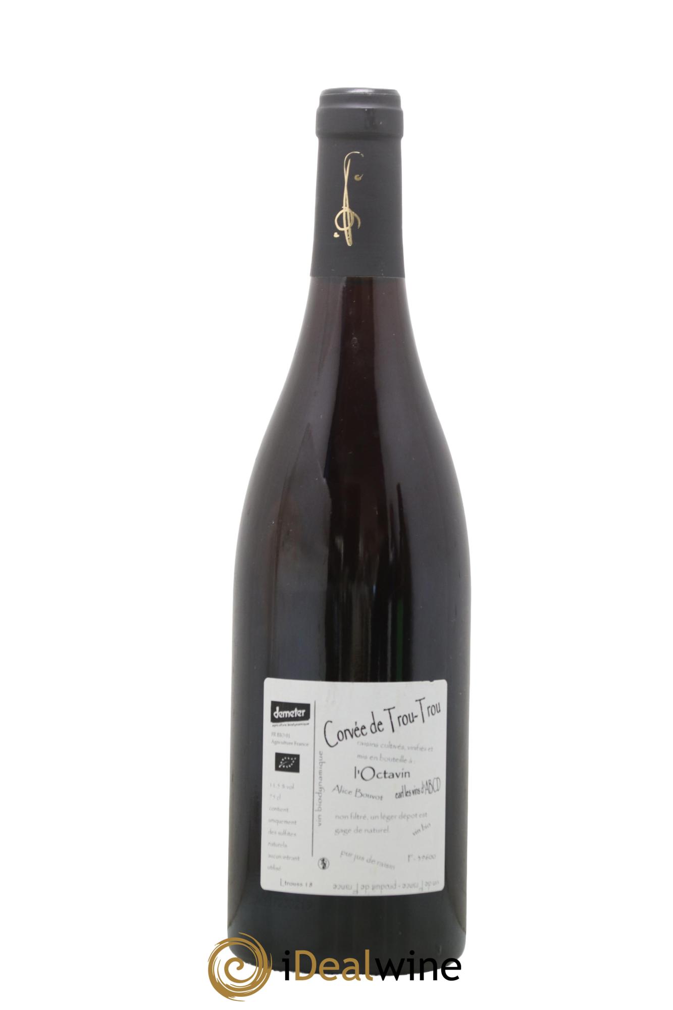 Vin de France Corvée de Trou Trou Domaine de l'Octavin 2018 - Lotto di 1 bottiglia - 1