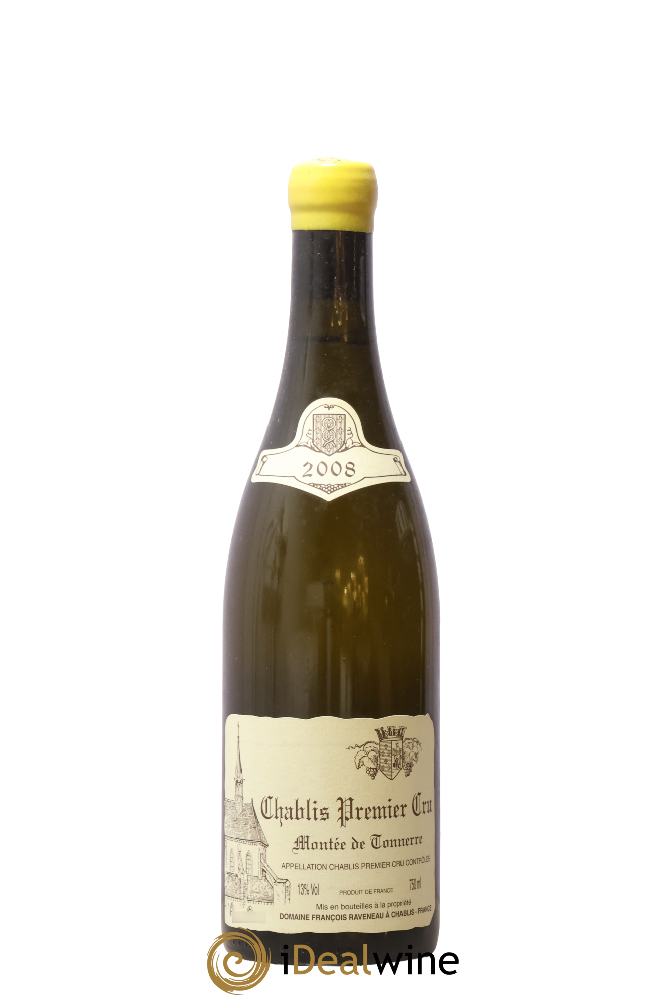 Chablis 1er Cru Montée de Tonnerre Raveneau (Domaine) 2008 - Lot de 1 bouteille - 0