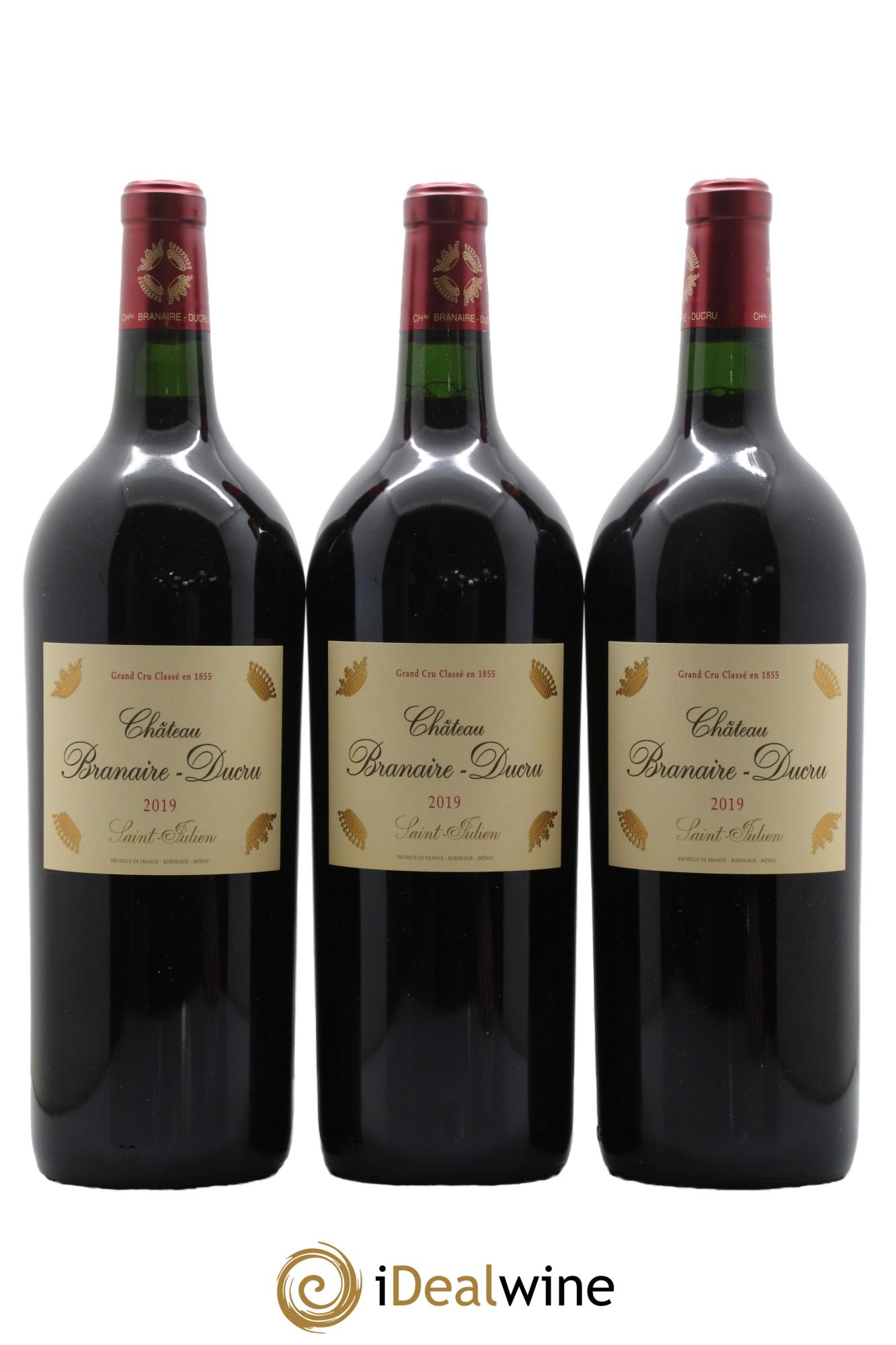 Château Branaire Ducru 4ème Grand Cru Classé 2019 - Lotto di 6 magnum - 2