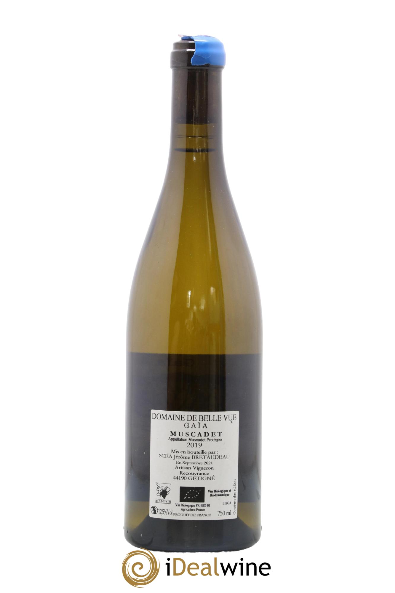 Muscadet-Sèvre-et-Maine Gaia Jérôme Bretaudeau - Domaine de Bellevue 2019 - Lotto di 1 bottiglia - 1