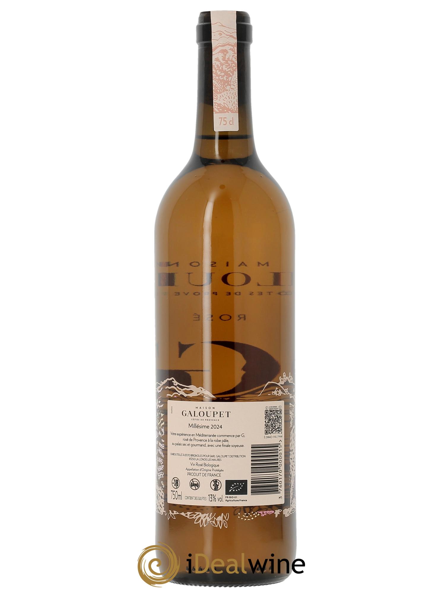 Côtes de Provence Cru Classé Château Galoupet  2024 - Posten von 1 Flasche - 1