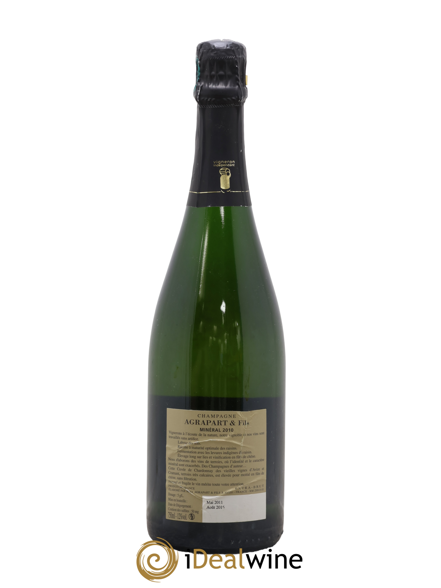 Minéral Blanc de Blancs Extra-Brut Agrapart & Fils 2010 - Lotto di 1 bottiglia - 1