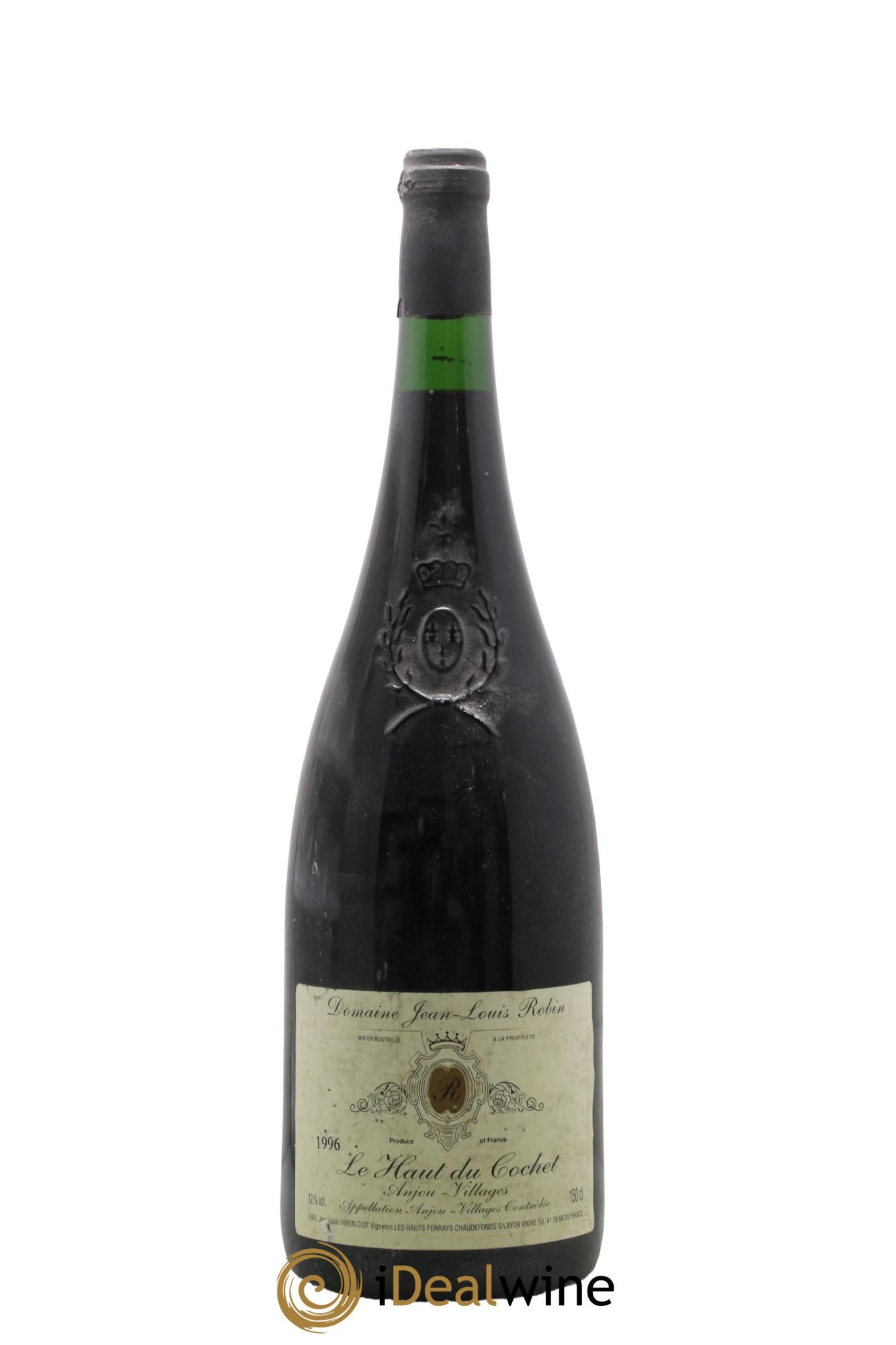 Anjou Le Haut du Cochet Domaine Jean-Louis Robin 1996 - Lot de 1 magnum - 0