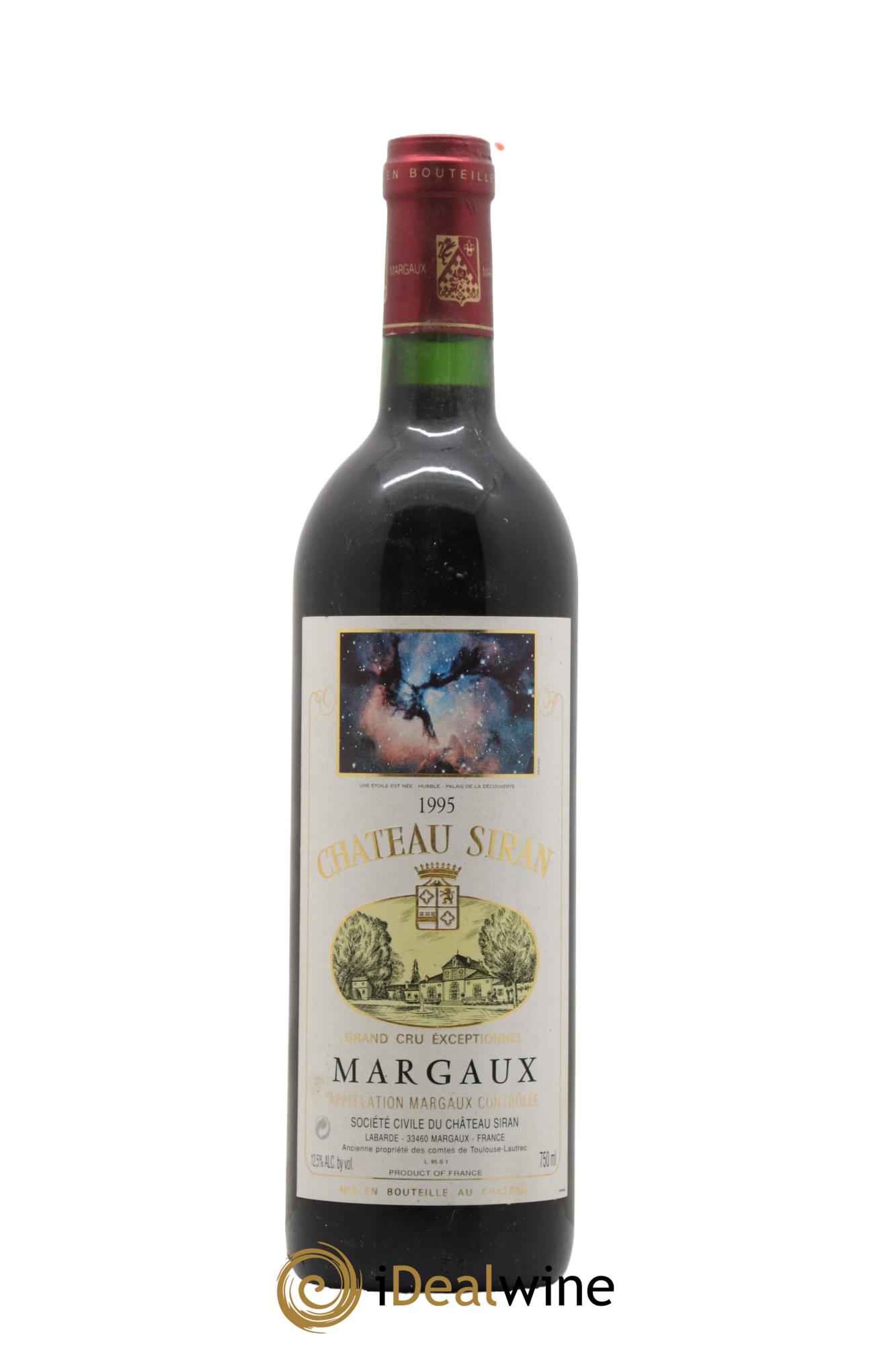 Château Siran 1995 - Lot de 1 bouteille - 0