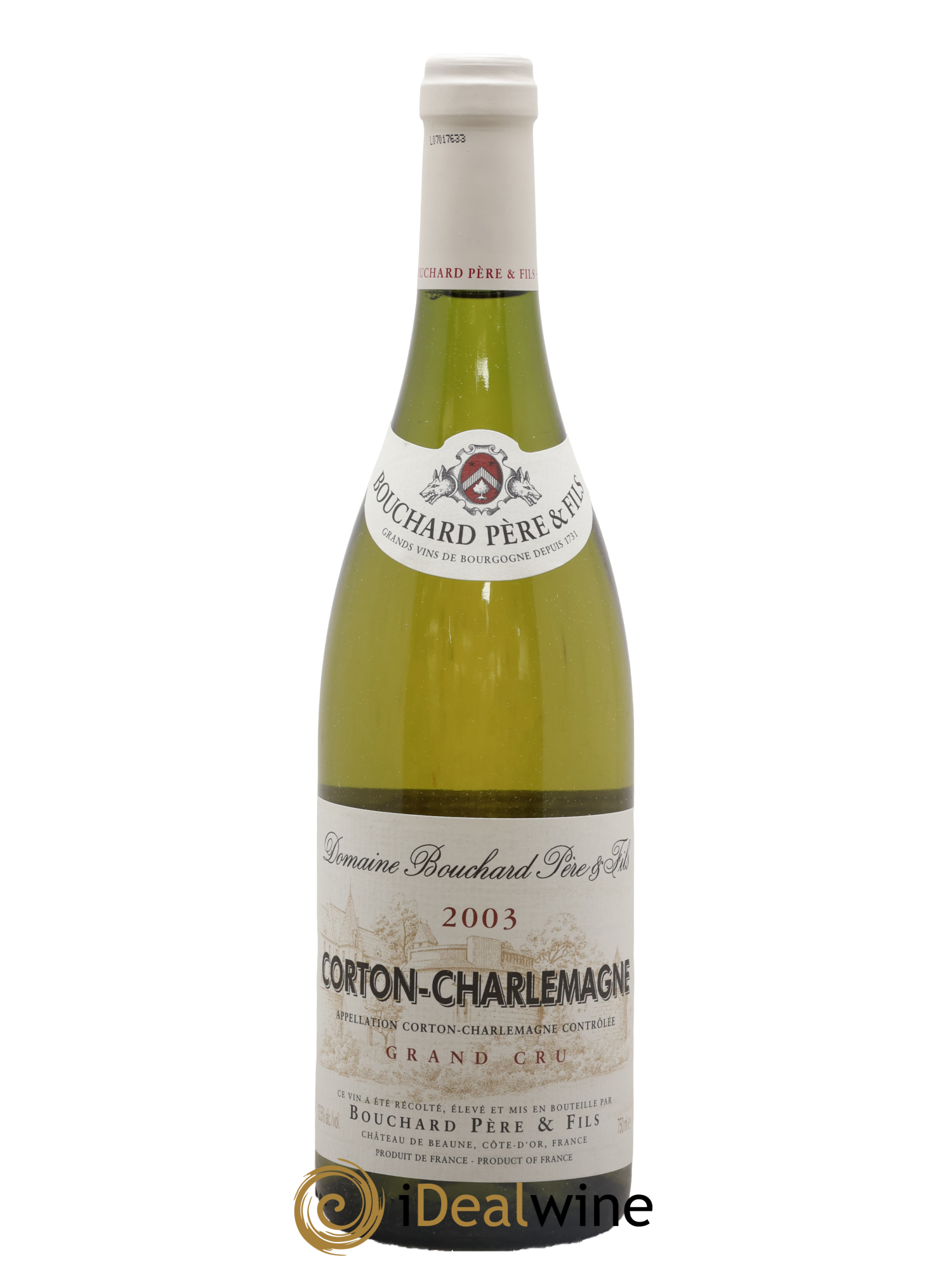 Corton-Charlemagne Grand Cru Bouchard Père & Fils 2003 - Lot de 1 bouteille - 0