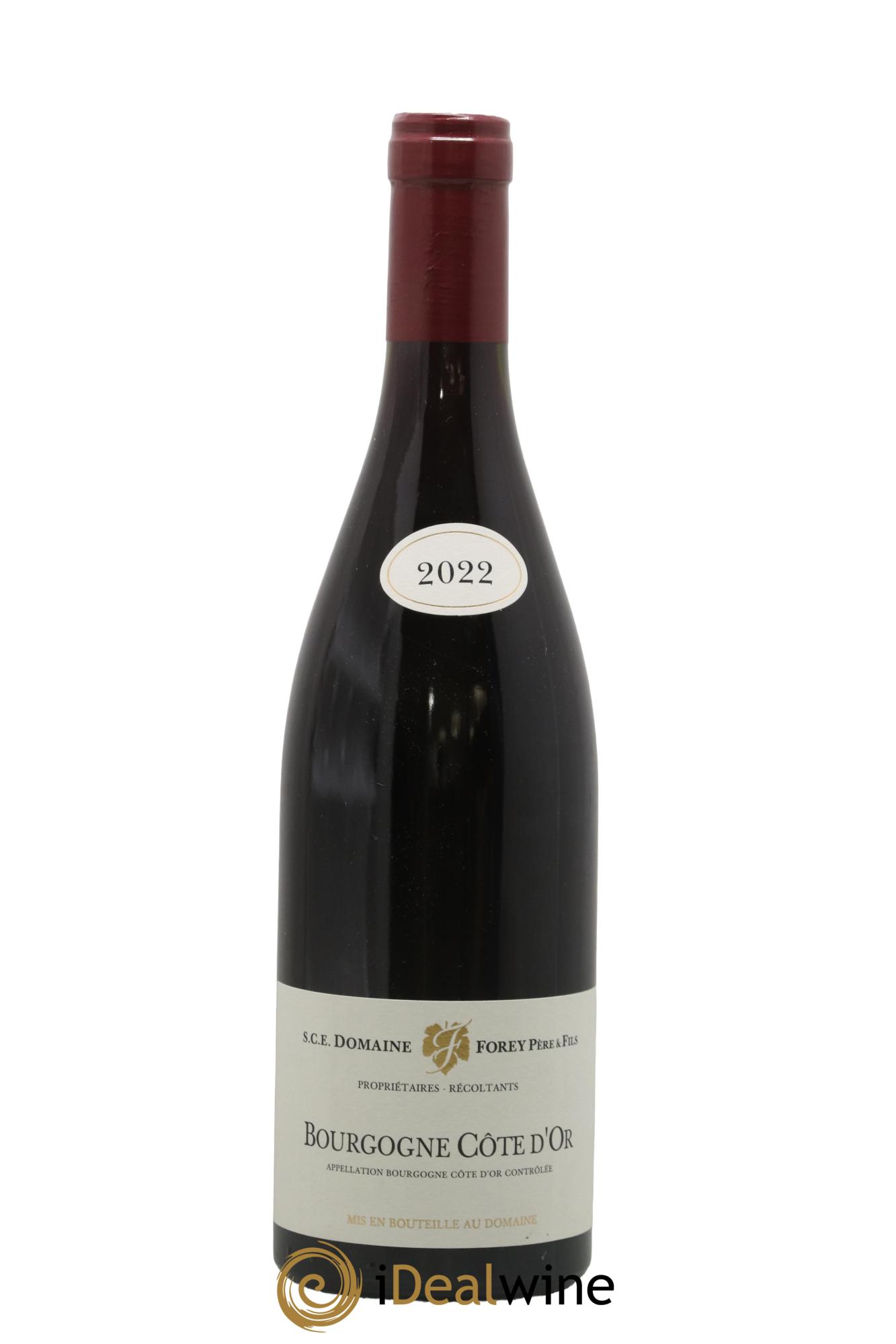 Bourgogne Côte D'Or Forey Père et Fils 2022 - Lot de 1 bouteille - 0