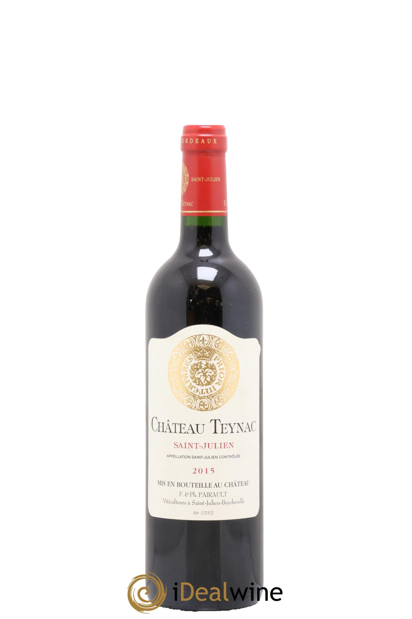 Château Teynac 2015 - Lotto di 1 bottiglia - 0